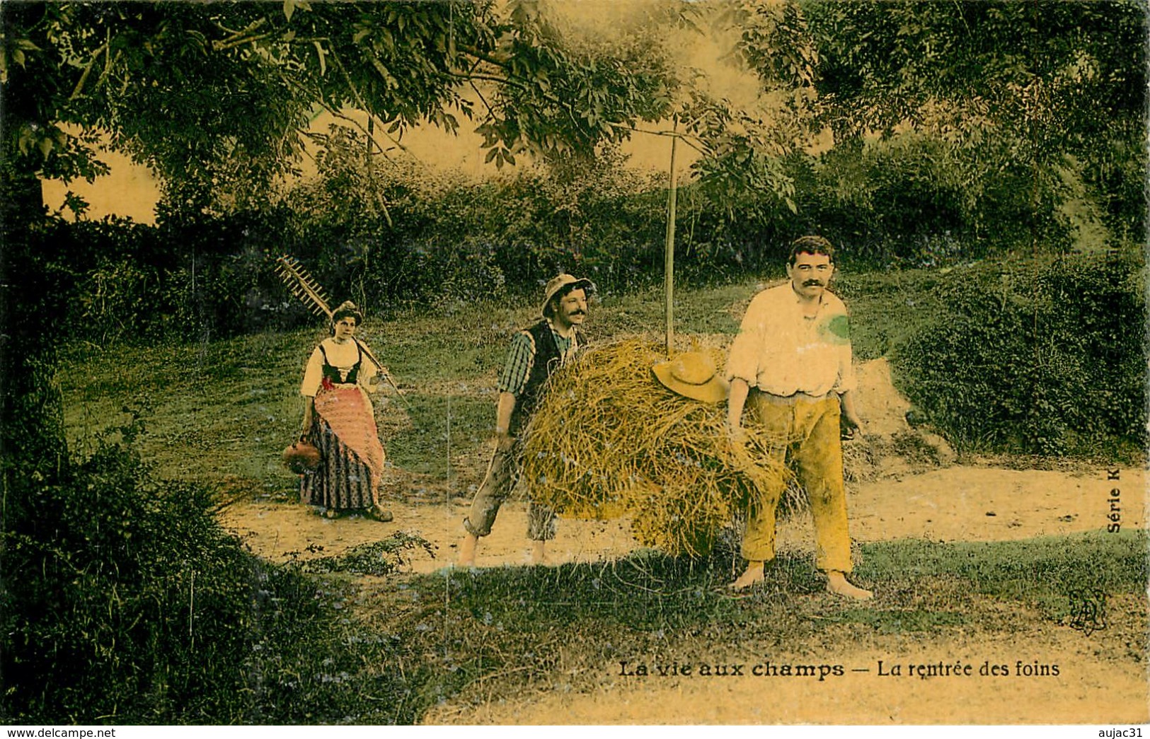 Agriculture - La Vie Aux Champs - La Rentrée Des Foins - état - Autres & Non Classés