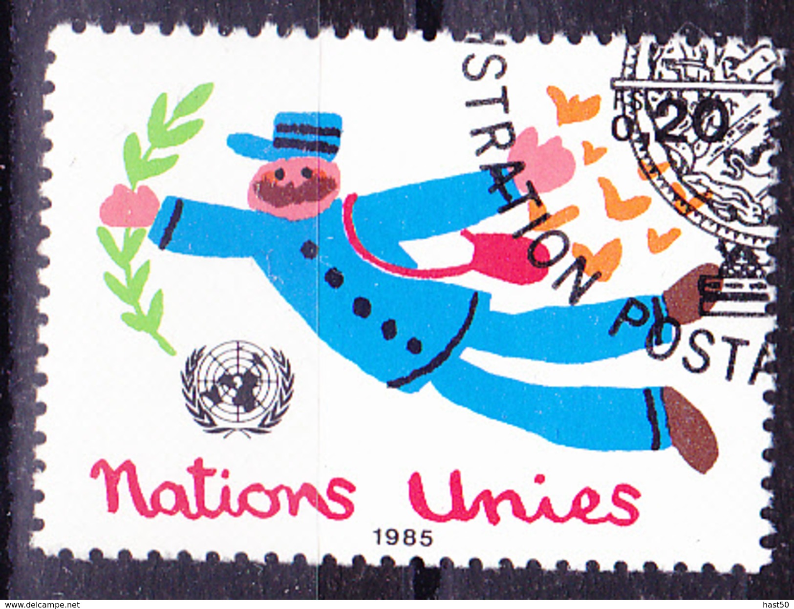 UN Genf Geneva Geneve - Postbote/post Man/facteur (Mi.Nr.: 131) 1985 - Gest. Used Obl - Oblitérés