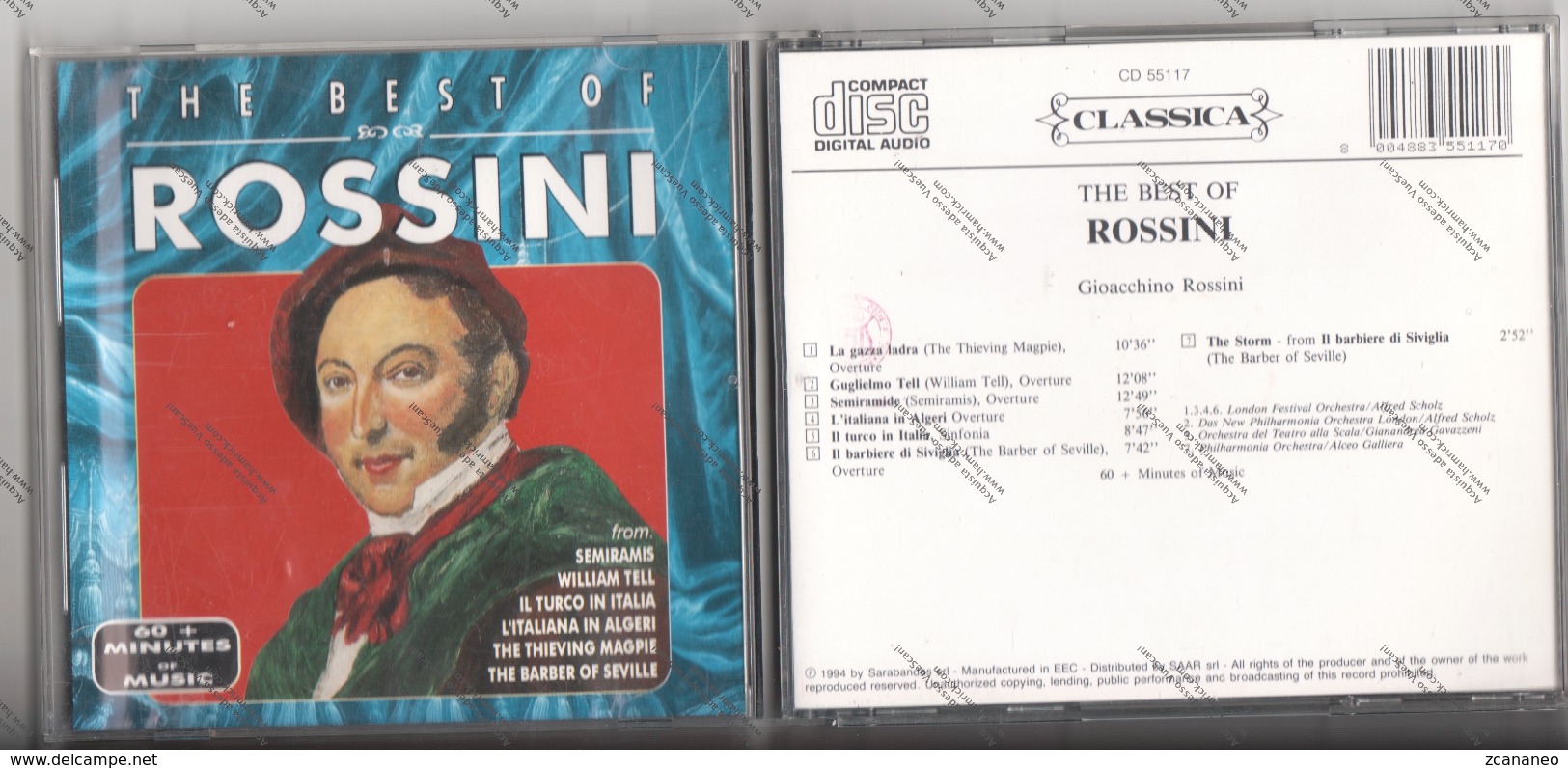 CD THE BEST OF ROSSINI - - Classica