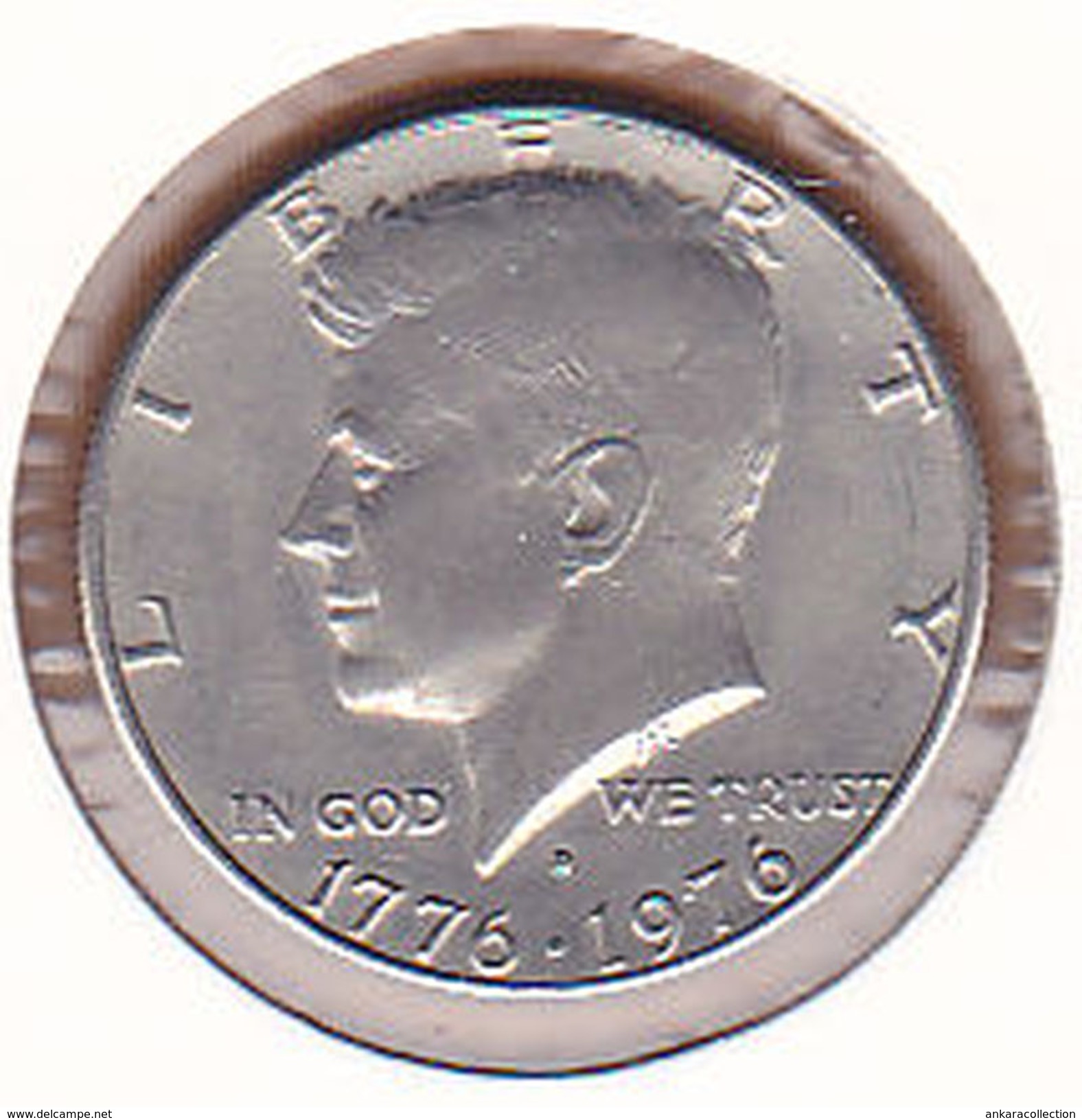 AC - UNITED STATES - HALF DOLLAR 1976 D - DENVERS JOHN F KENNEDY INDEPENDENCE HALL BICENTENNIAL 1776-1976 - 1964-…: Kennedy