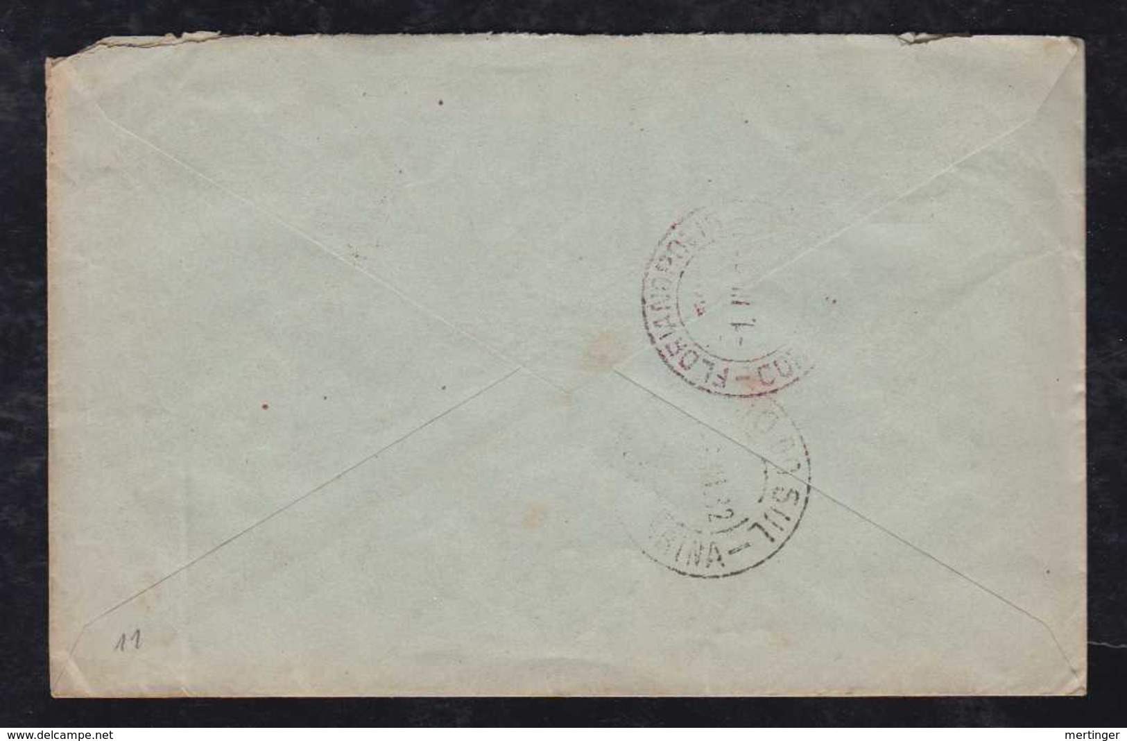 Brazil Brasil 1932 Airmail Cover AEROPOSTALE PORTO ALEGRE To FLORIANOPOLIS - Airmail