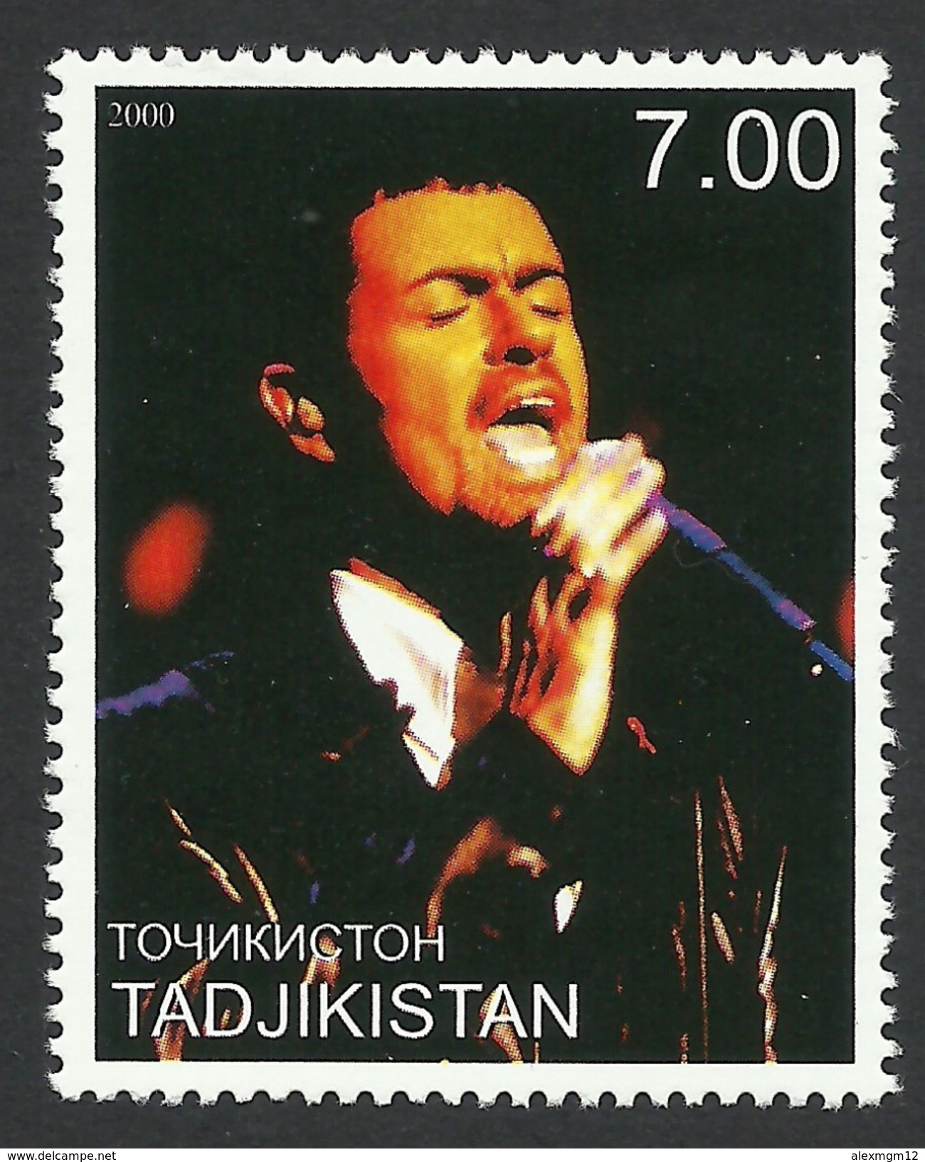 Tajikistan, 7 S. 2000, George Michael, MNH - Tajikistan