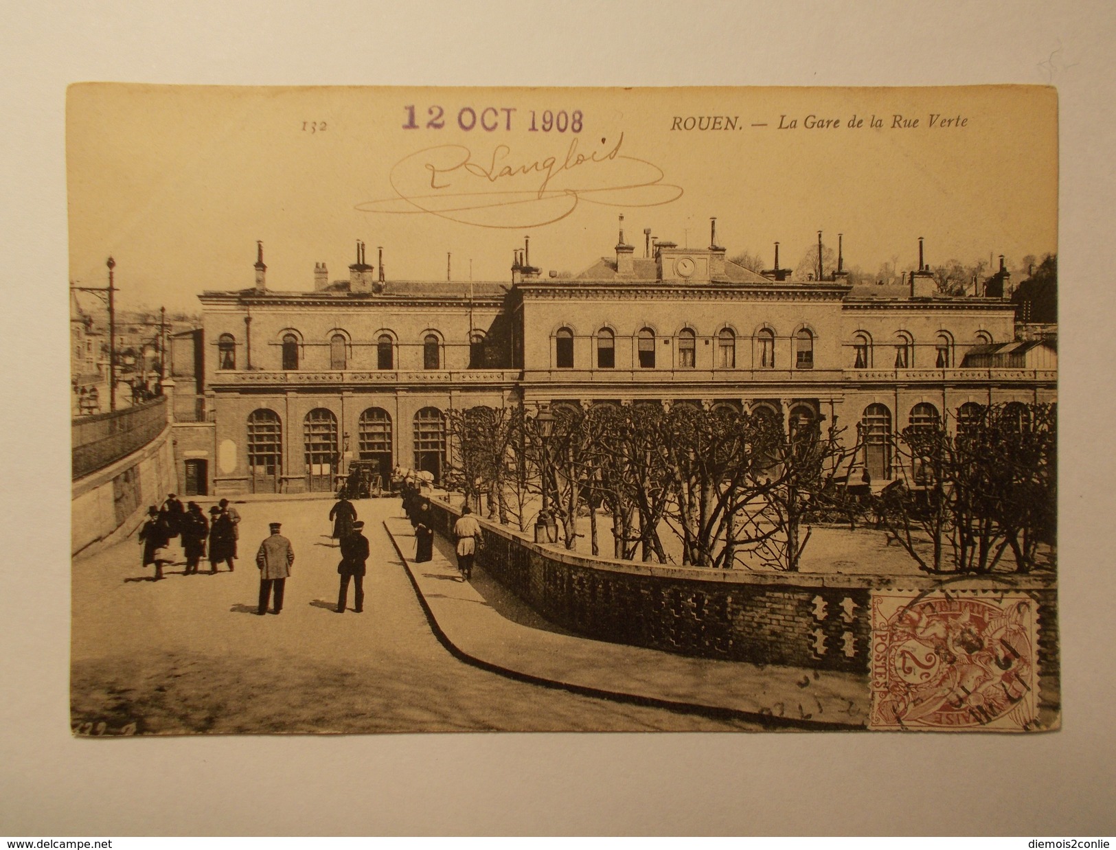 Carte Postale - ROUEN (76) - La Gare De La Rue Verte (1537/1000) - Rouen