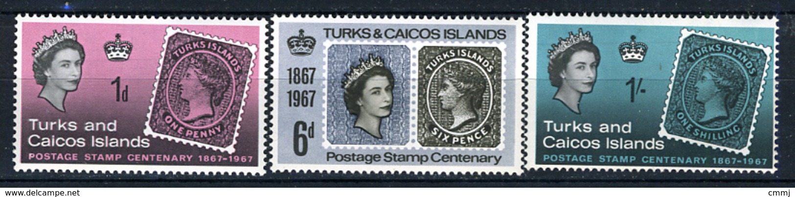 1967 - TURKS & CAICOS  - Catg. Mi. 214/216 - NH - (G-EA - 40) - Turks & Caicos