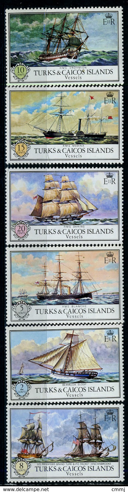 1973 - TURKS & CAICOS  - Catg. Mi. 322/327 - NH - (G-EA - 41) - Turks And Caicos