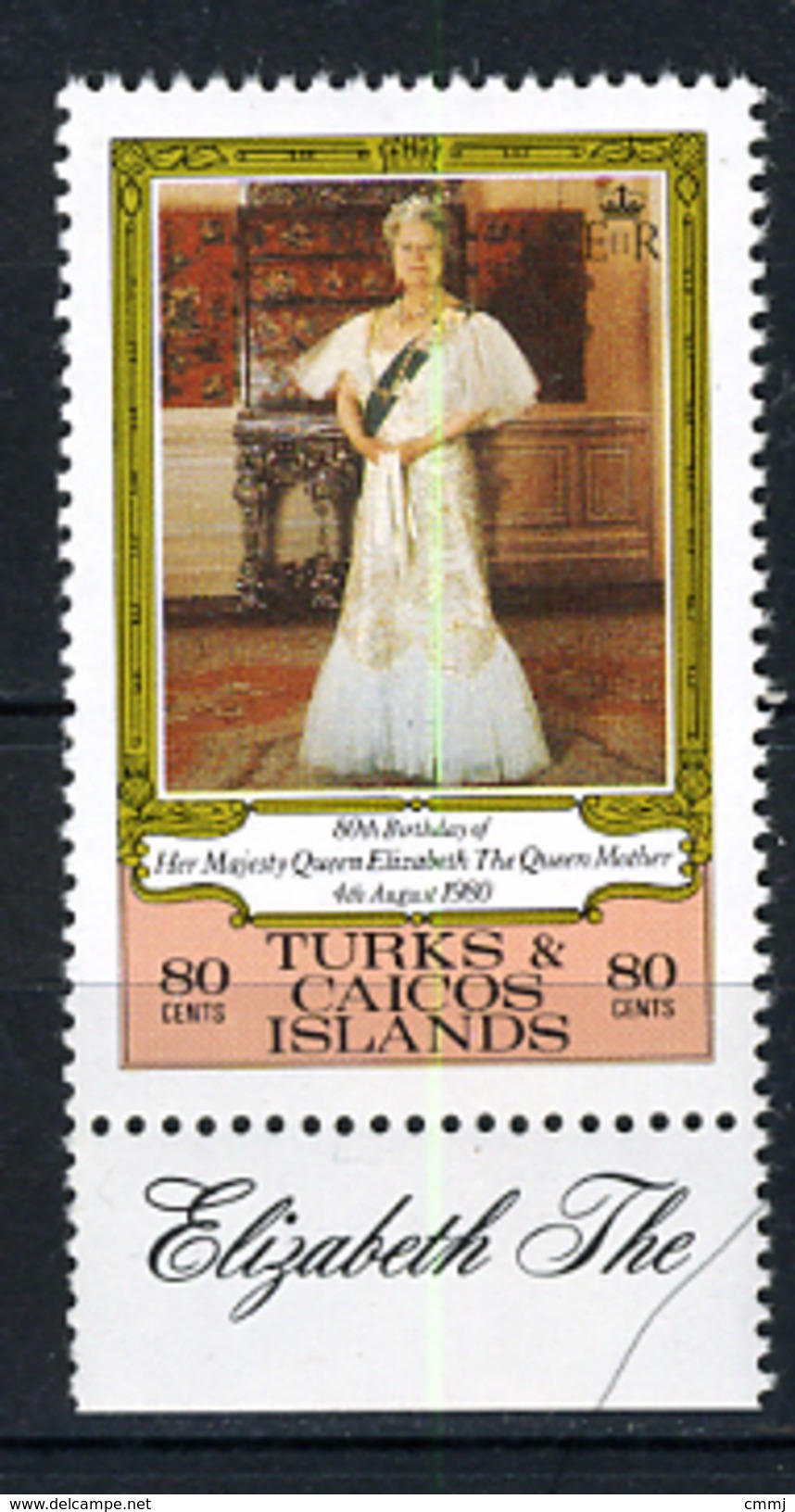 1980 - TURKS & CAICOS  - Catg. Mi. 496 - NH - (G-EA - 41) - Turks & Caicos (I. Turques Et Caïques)