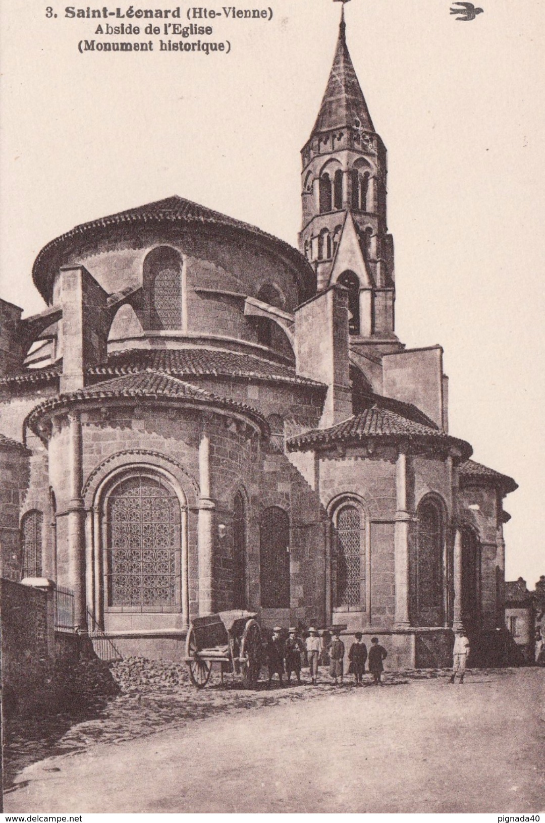 G , 87 , SAINT-LÉONARD , Abside De L'Église -Monument Historique) - Saint Leonard De Noblat