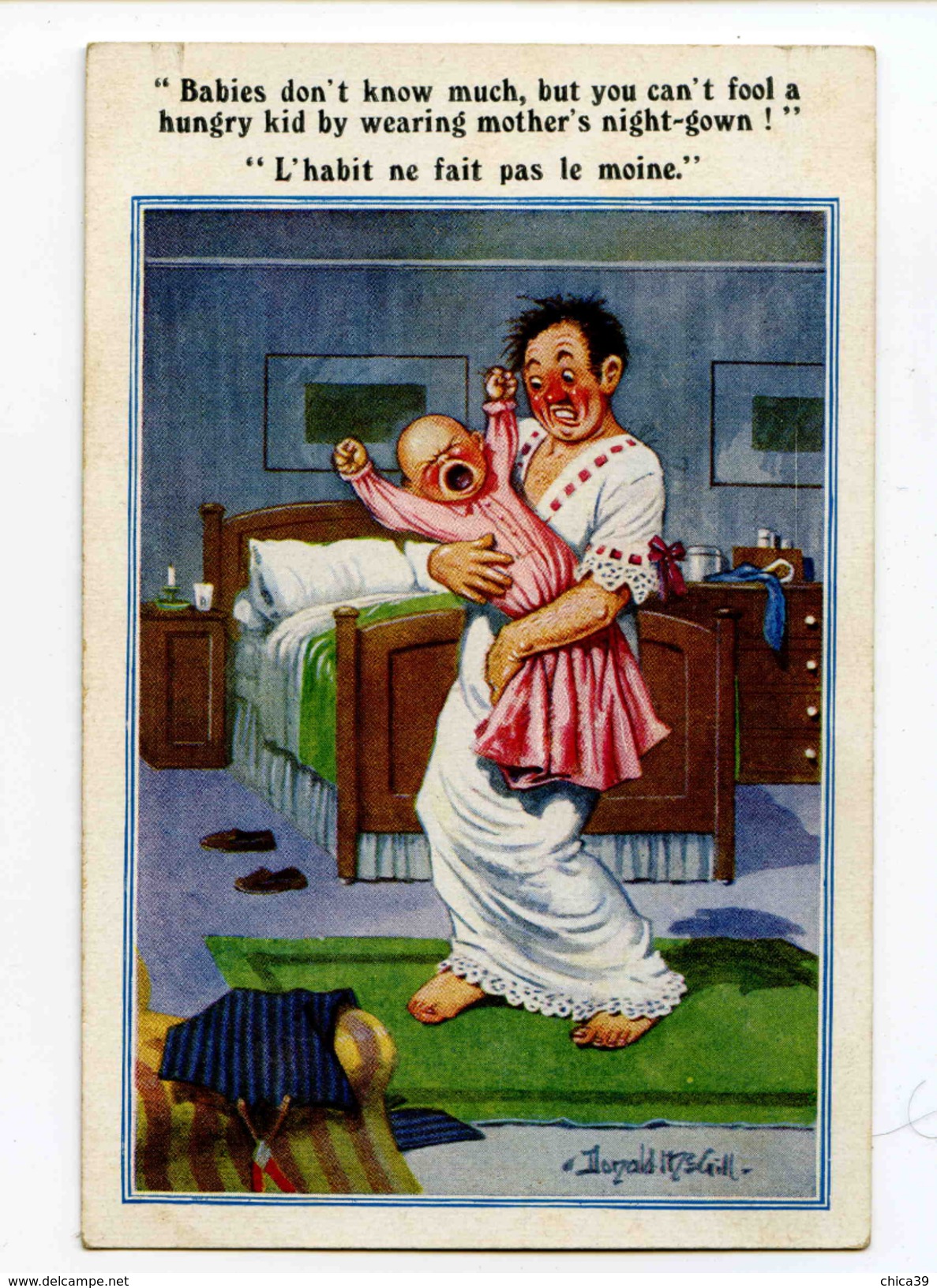 C 18961 - D. Mc Gill - L'habit Ne Fait Pas Le Moine - Babies Don't Know Much, But You Can't Fool A Hungry Kid By W...... - Mc Gill, Donald