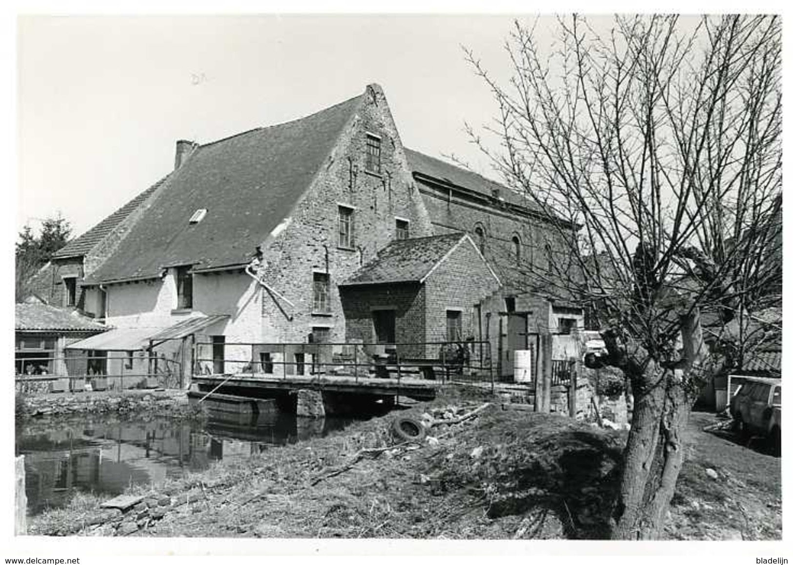 LENS (Hainaut) - Moulin/molen - Moulin à Eau; "Moulin De Lens"; Photo Véritable Vers 1982 - Lieux