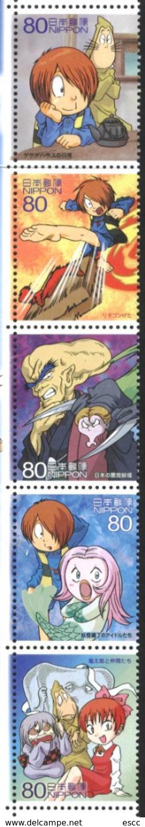 Mint Stamps Animation Heroes And Heroines 2009 From Japan - Neufs