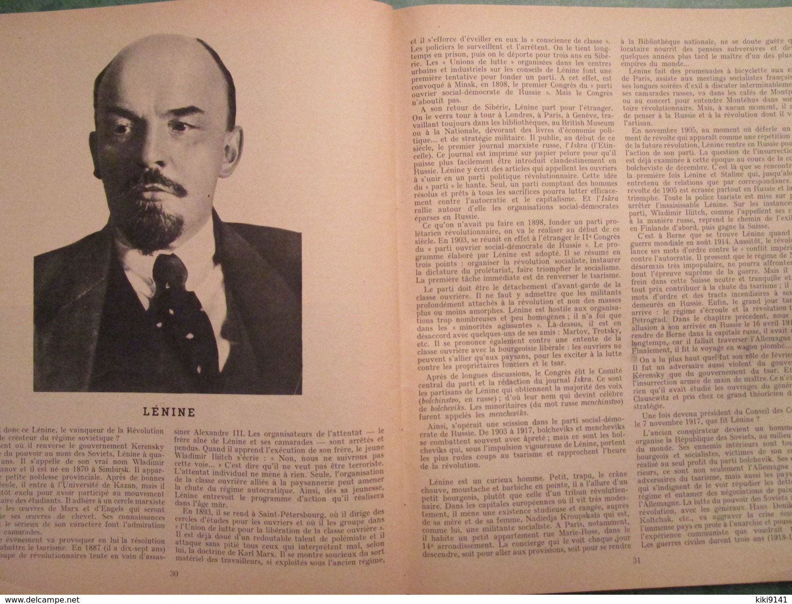 VOICI LA RUSSIE  - Un peu d'Histoire  (48 pages)