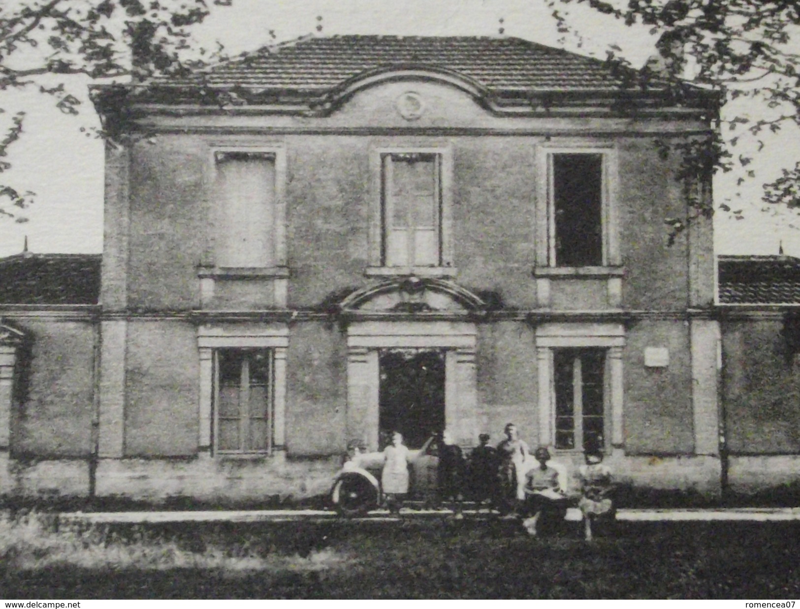 OMET (Gironde) - La MAIRIE - Automobile - Animée - Non Voyagée - Autres & Non Classés