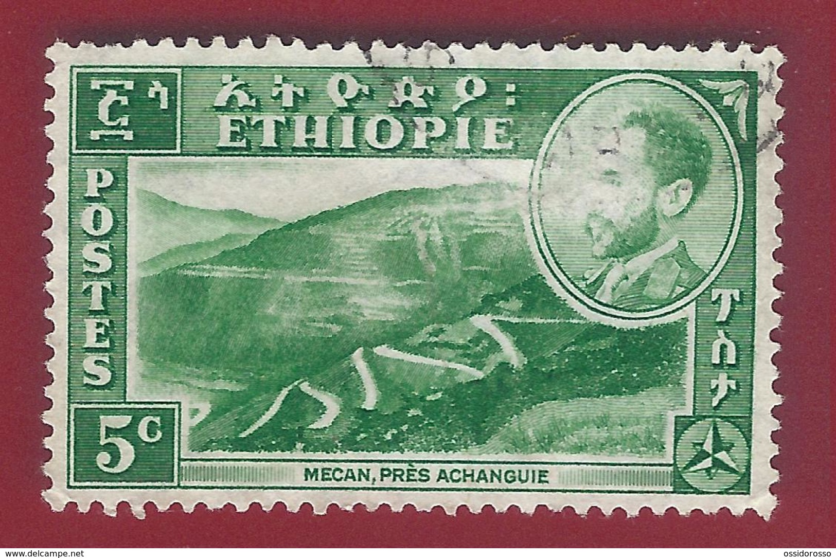 1947 - Emperor Haile Selassie And Views - Mi:ET 244- - Used - Etiopia