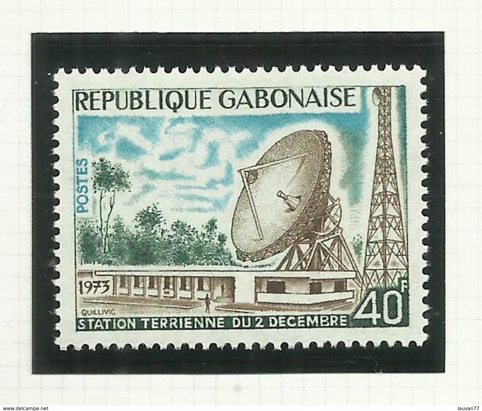 Gabon  N°303, 316 à 319 Neufs** Cote 4.90 Euros - Gabón (1960-...)