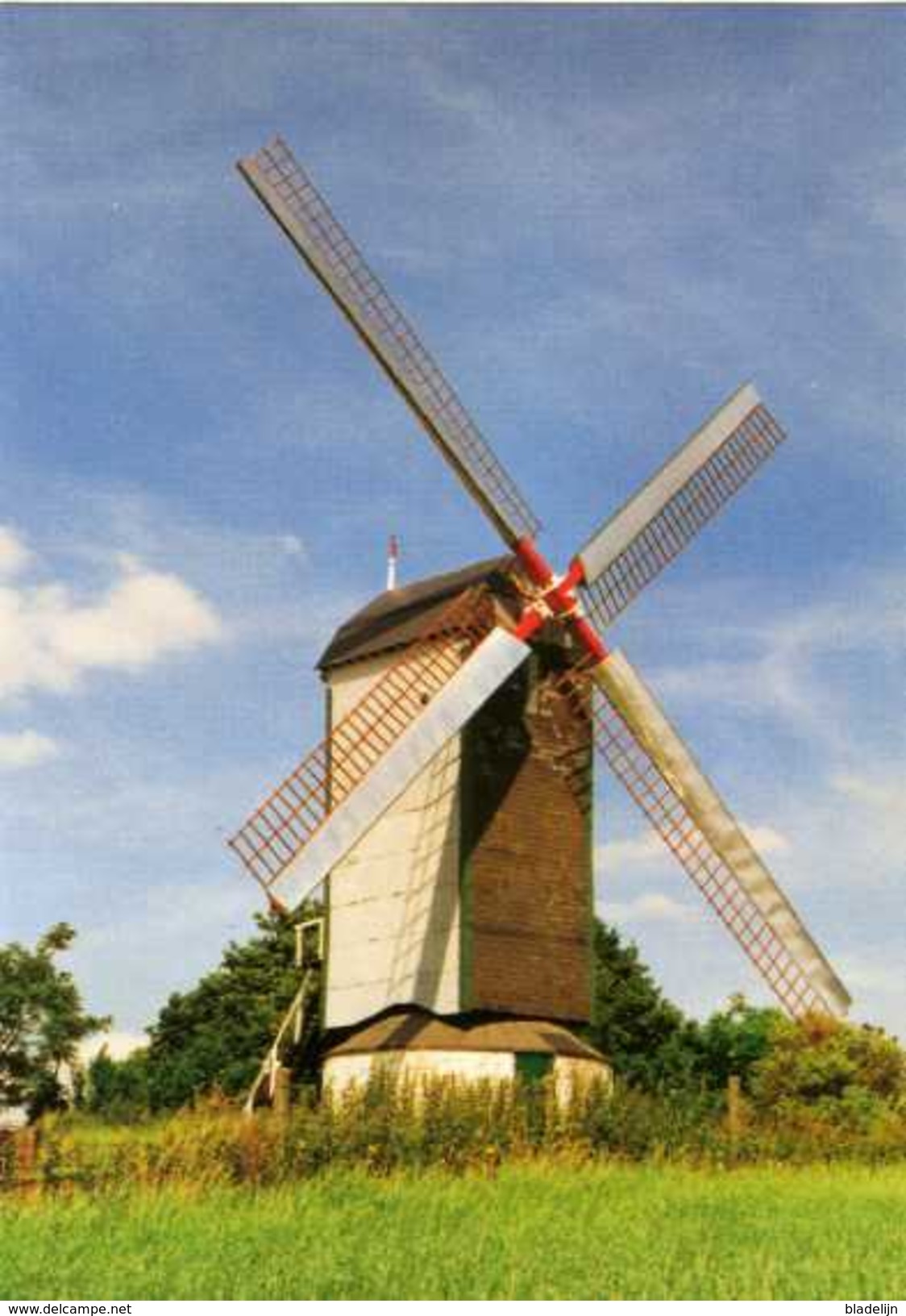 ZWEVEGEM (W.Vl.) - Molen/moulin - Fraaie Kleurenkaart Van De Mortiersmolen Na De Restauratie Van 1994 - Zwevegem