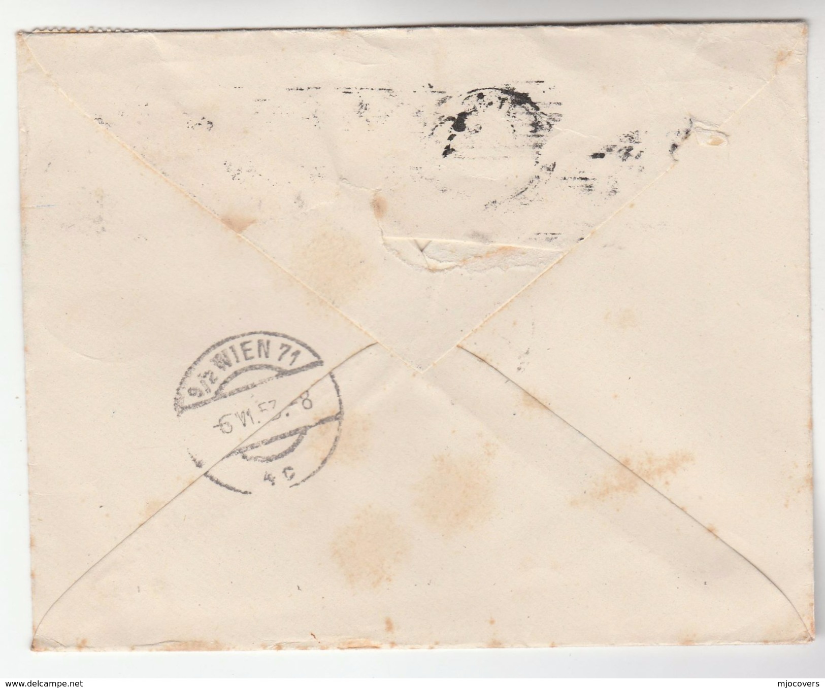 1953  IRELAND  Stamps COVER To AUSTRIA - Covers & Documents