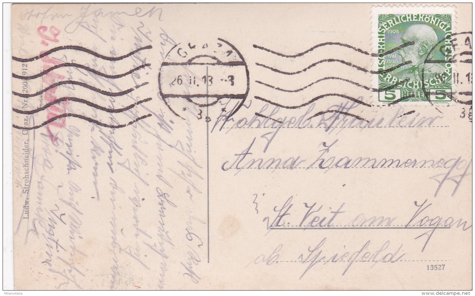 Graz - Landes-Krankenhaus (4200/1912) * 26. II. 1913 - Graz