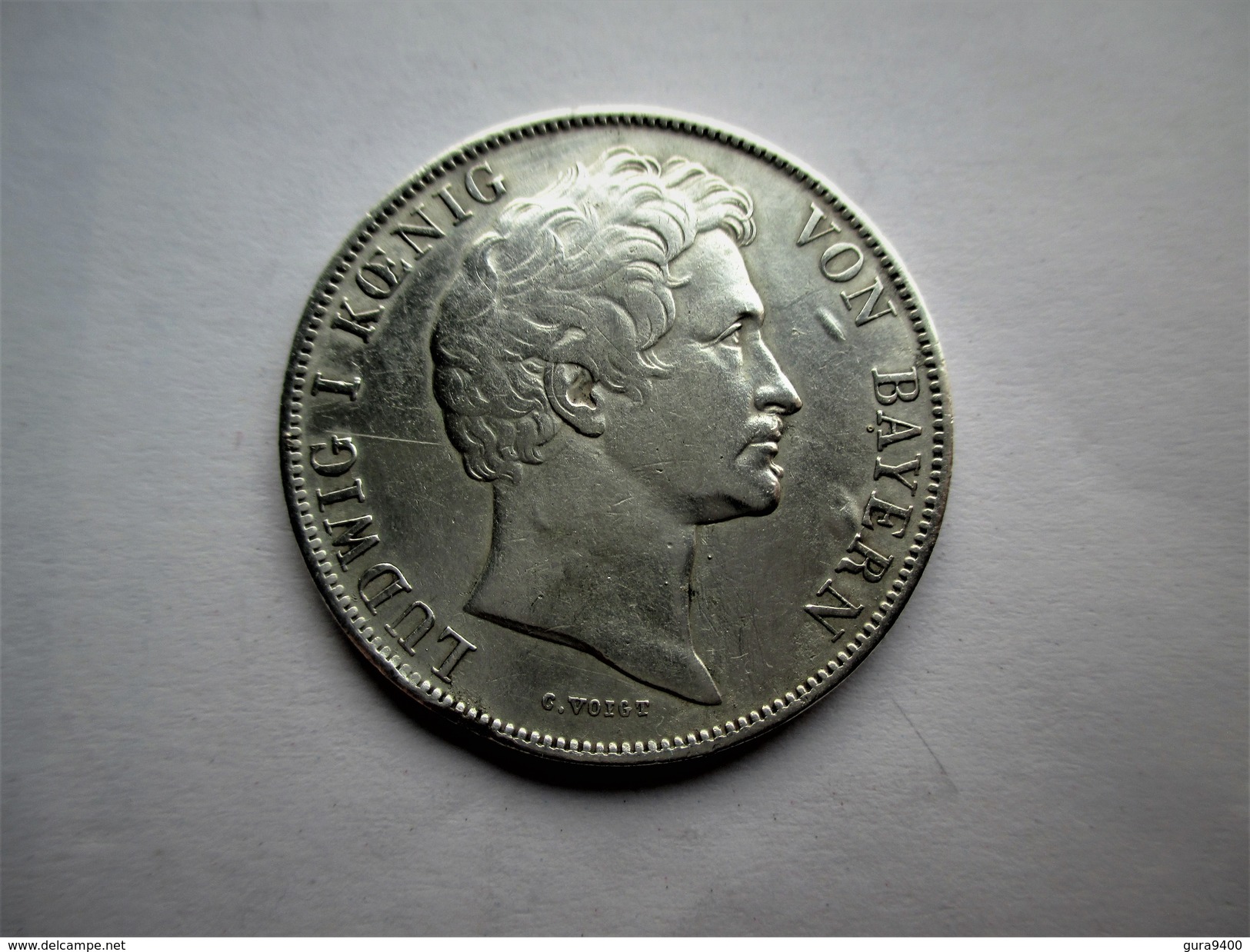 Bavaria, 1 Gulden, 1842 Ludwig I - Taler Et Doppeltaler