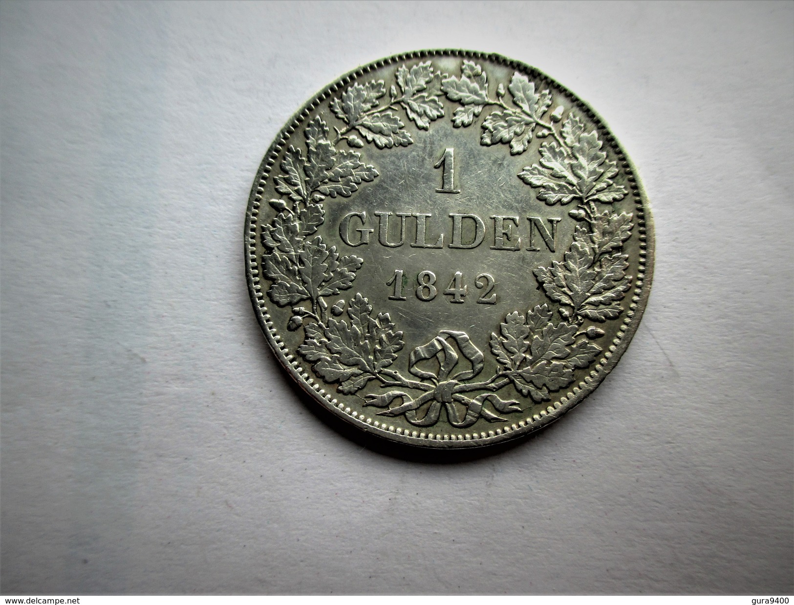Bavaria, 1 Gulden, 1842 Ludwig I - Taler En Doppeltaler