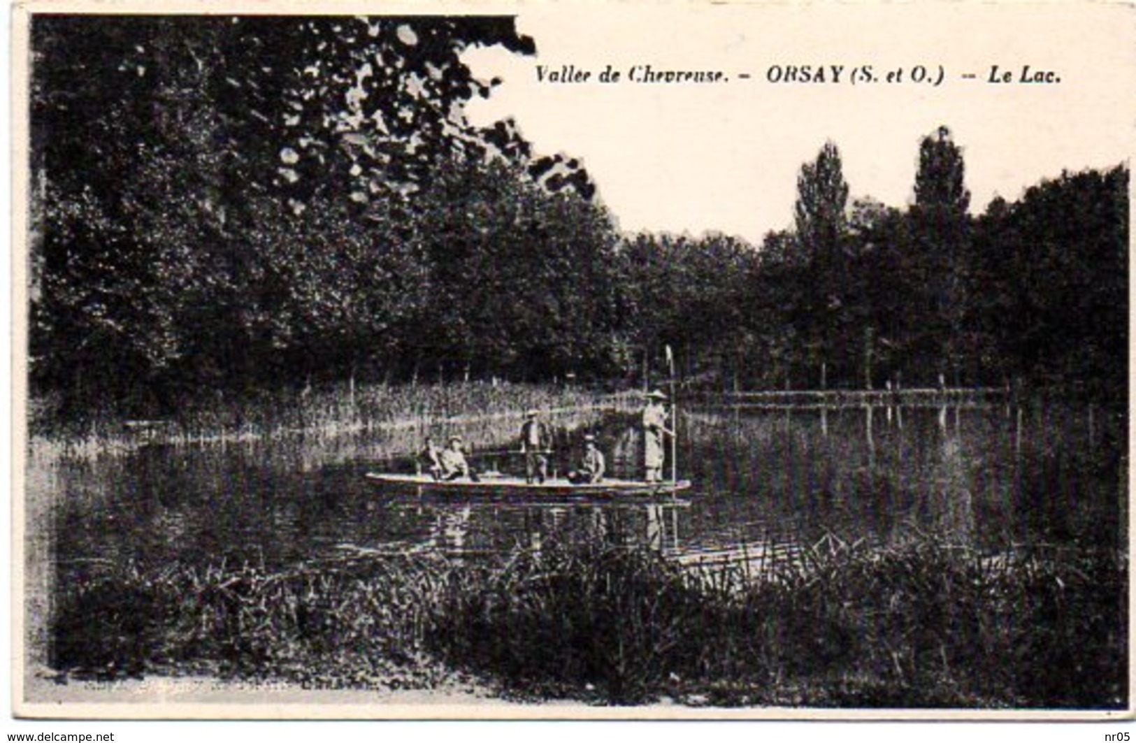 CPA 91 ( Essonne ) - Vallée De Chevreuse - ORSAY - Le Lac - Orsay