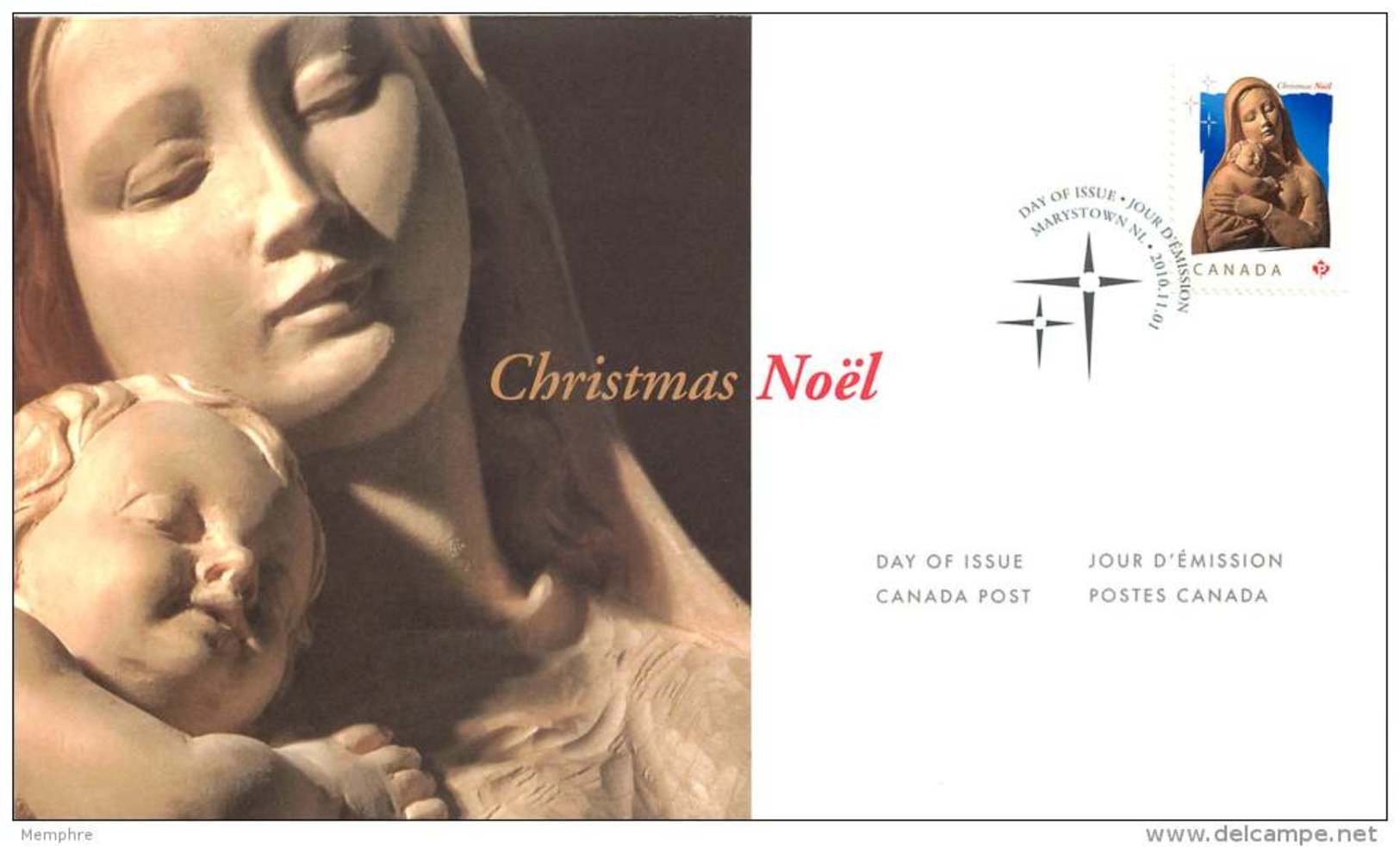 2010   Christmas Issue:  Madonna And Child  Sc 2412  Single From Booklet - 2001-2010