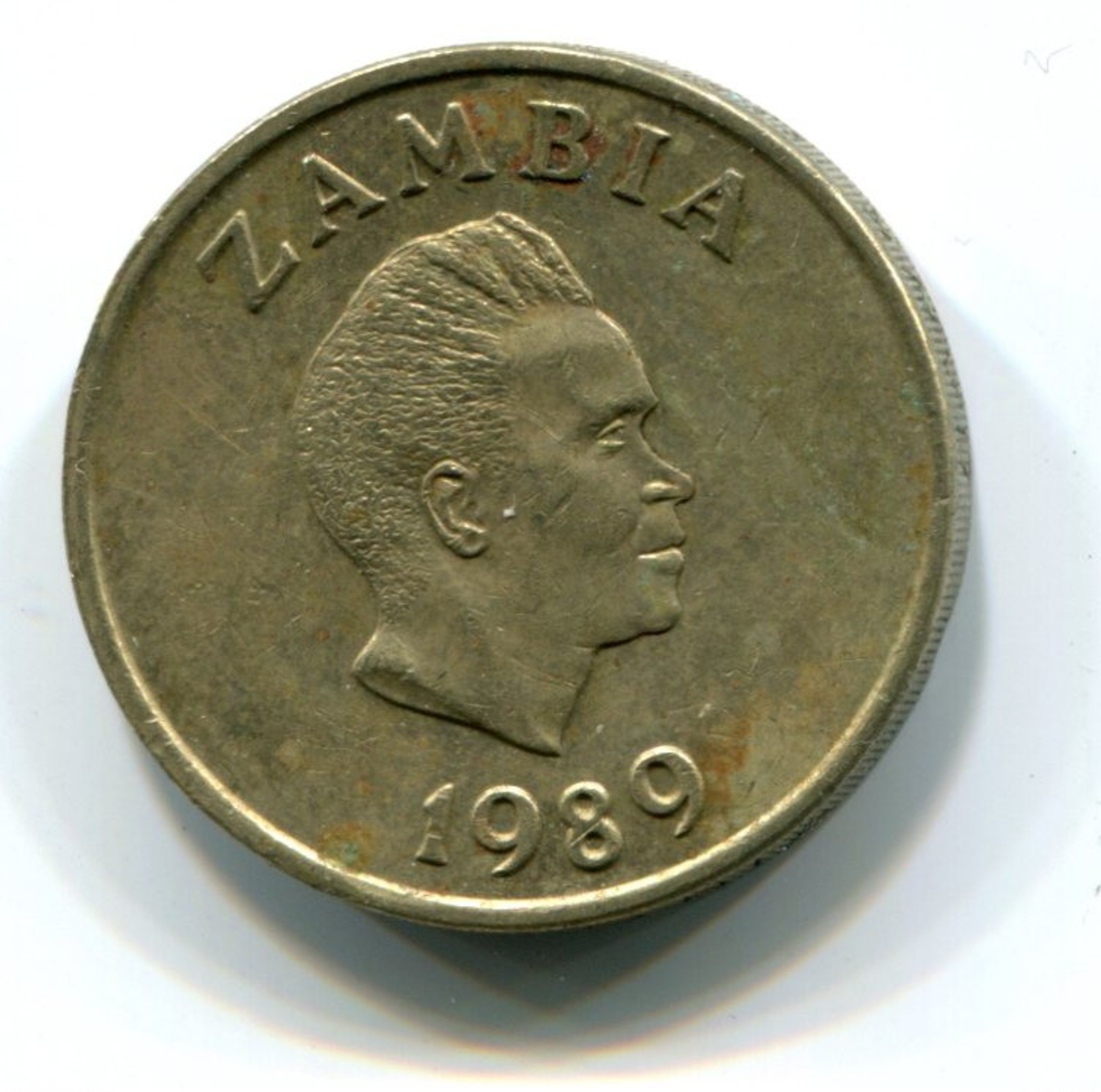 1989 Zambia One Kwacha Coin - Zambia