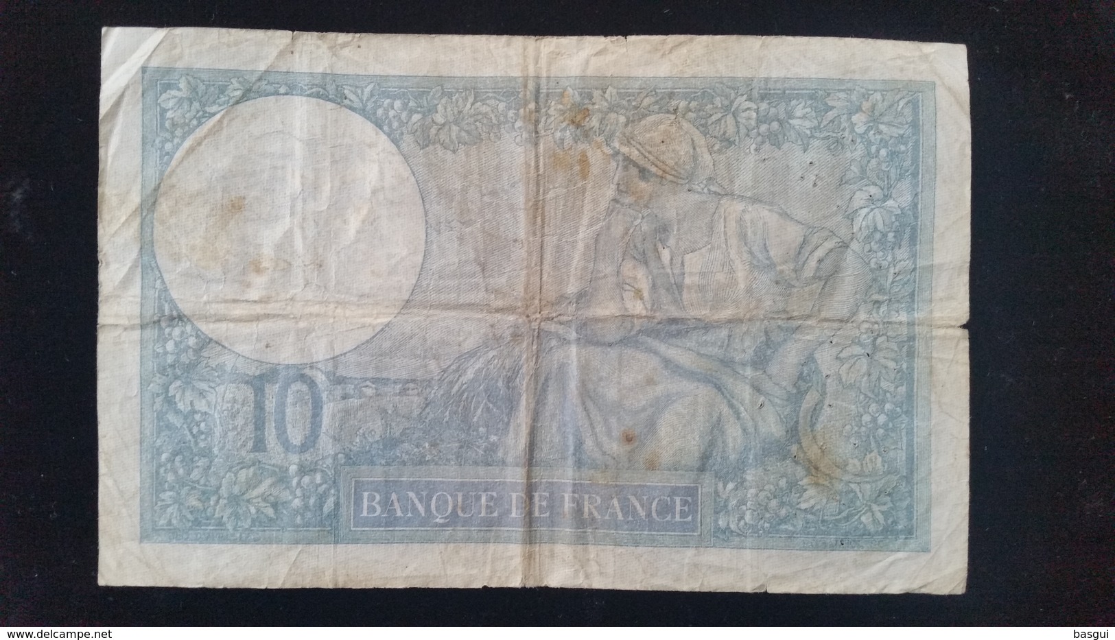 Billet 10 Francs "Minerve"  -1939 - 10 F 1916-1942 ''Minerve''