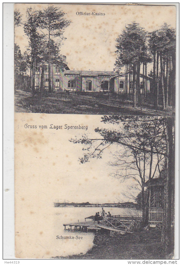 Gruss Vom Lager Sperenberg - Offiziers-Kasino - 1905 - Sperenberg