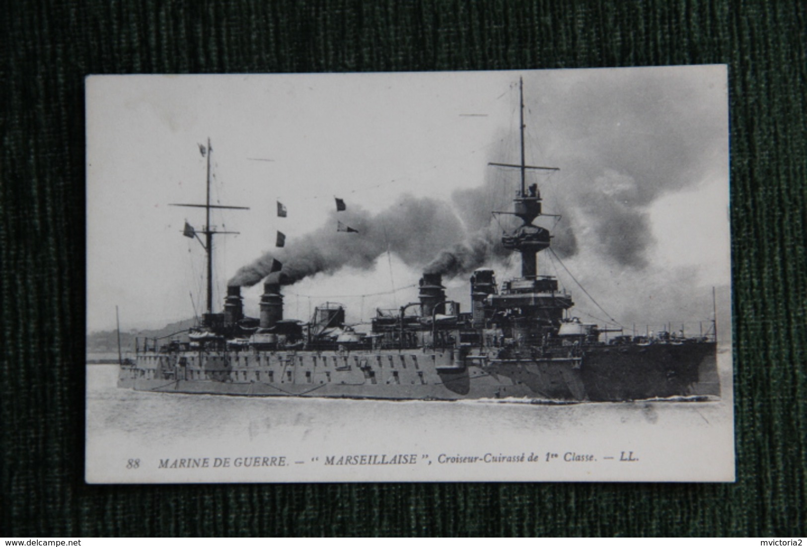 Marine De Guerre - Le Croiseur Cuirassié De 1ere Classe : " MARSEILLAISE ". - Krieg