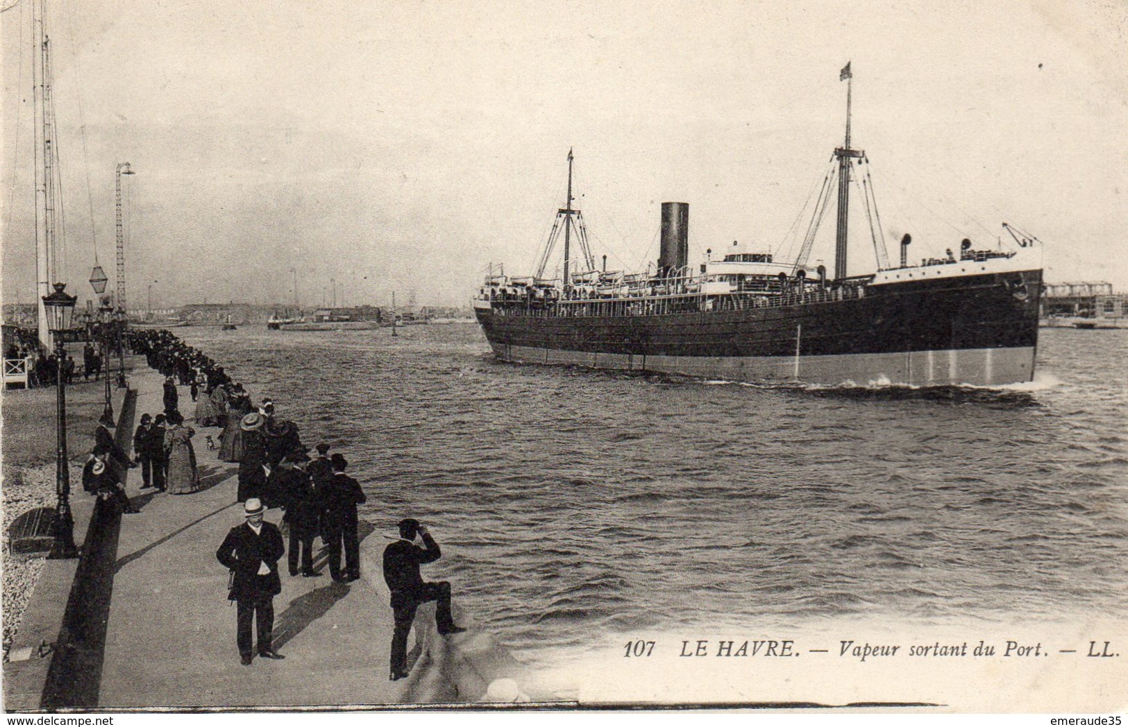 LE HAVRE - Vapeur Sortant Du Port - Dampfer