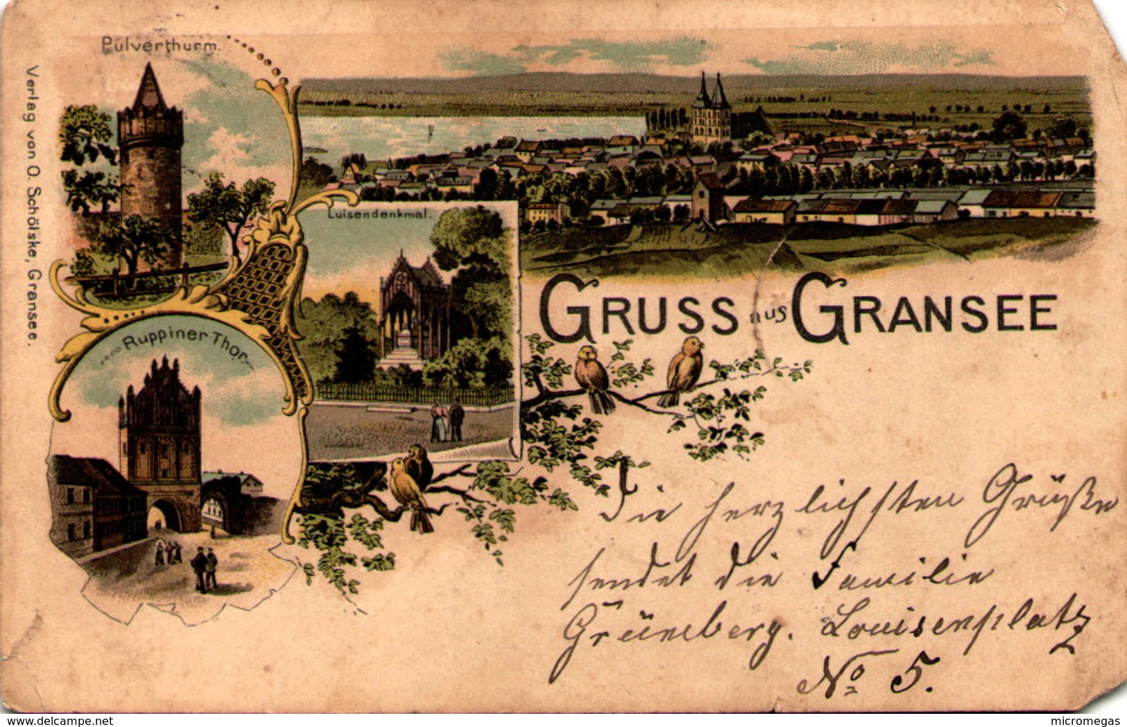 Gruss Aus GRANSEE - Etat - Gransee