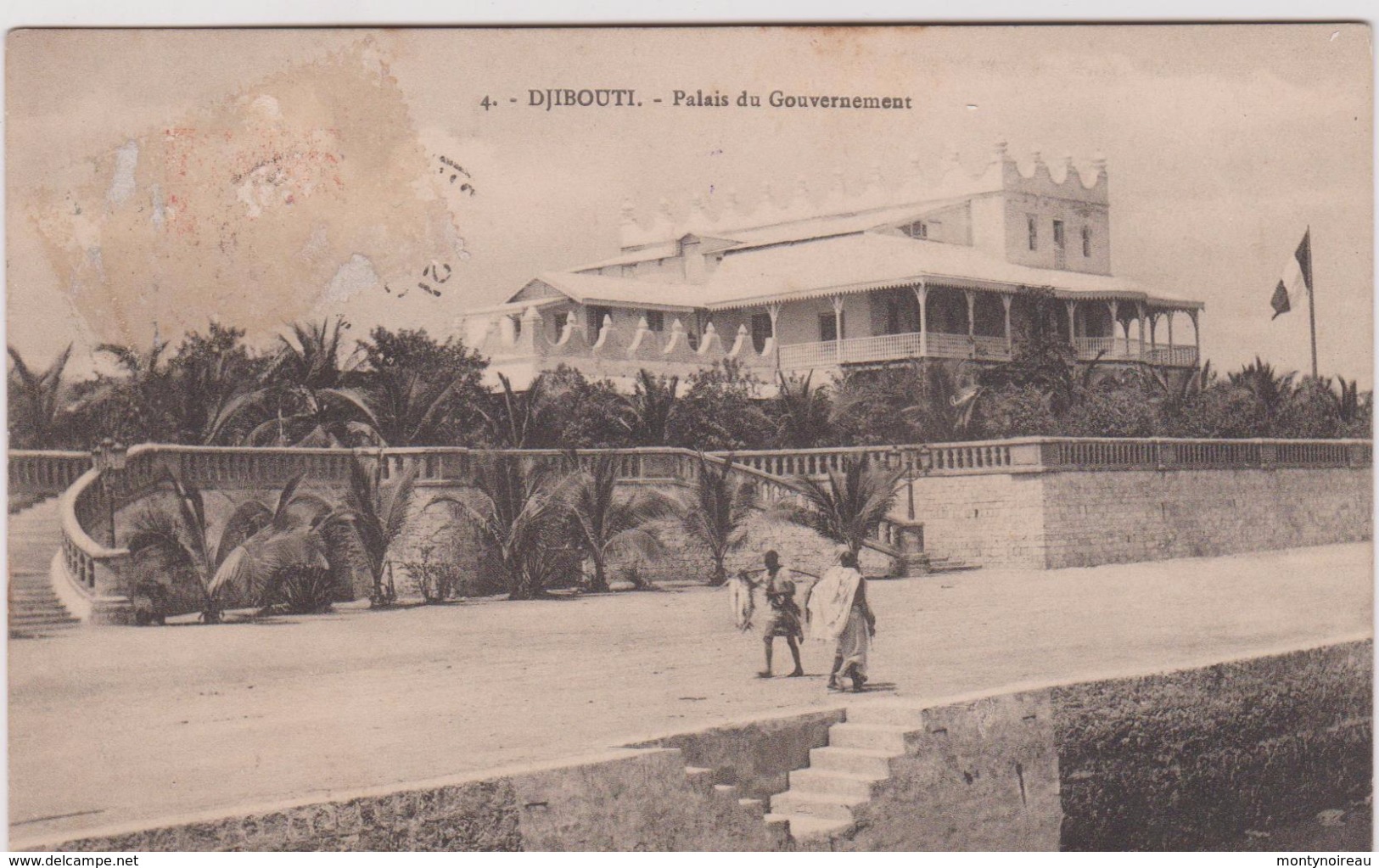 DJIBOUTI :  Vue  Palais  Du  Gourverneur - Djibouti