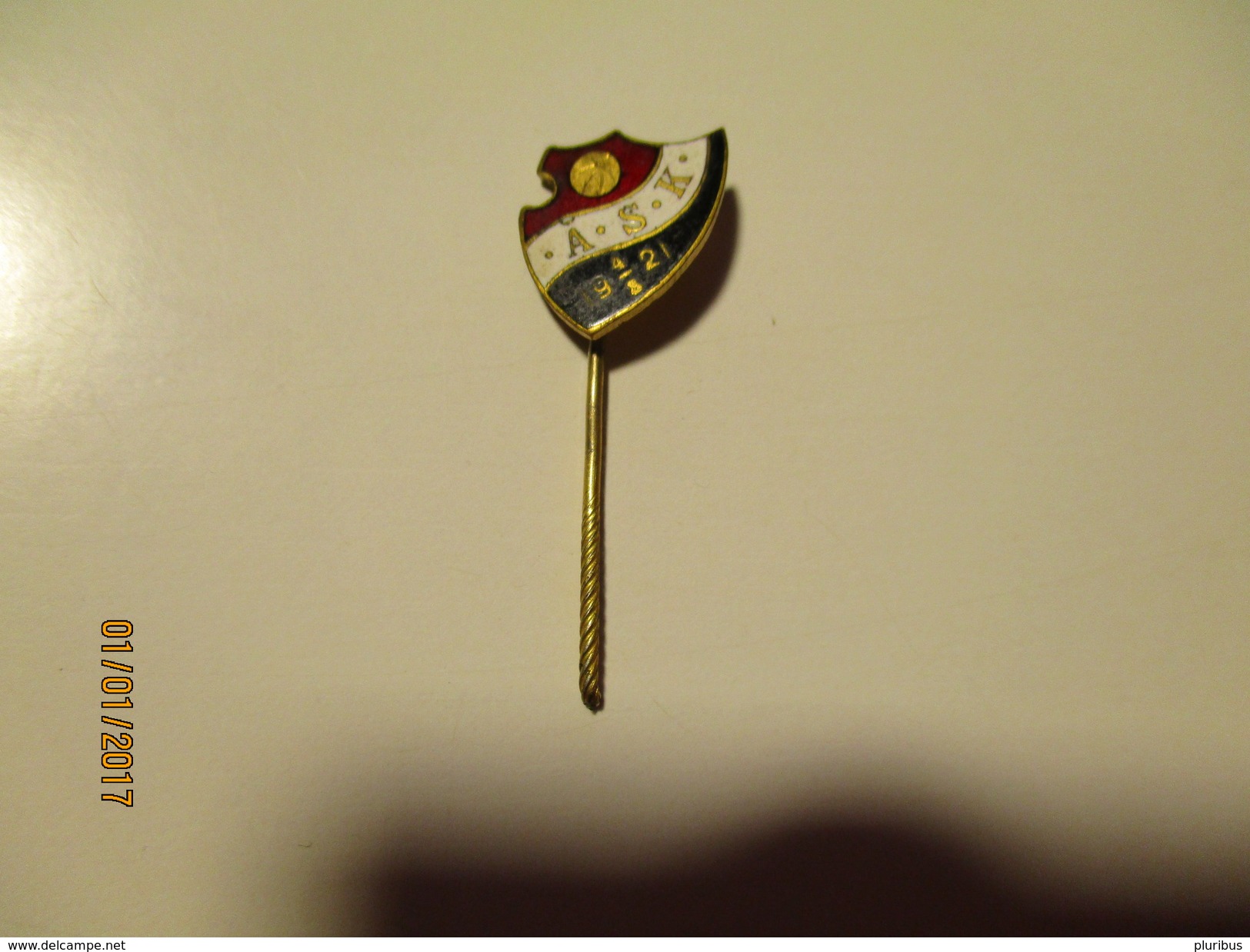 FOOTBALL SOCCER ASK 1921 STOCKHOLM  PIN BADGE , 0 - Fussball