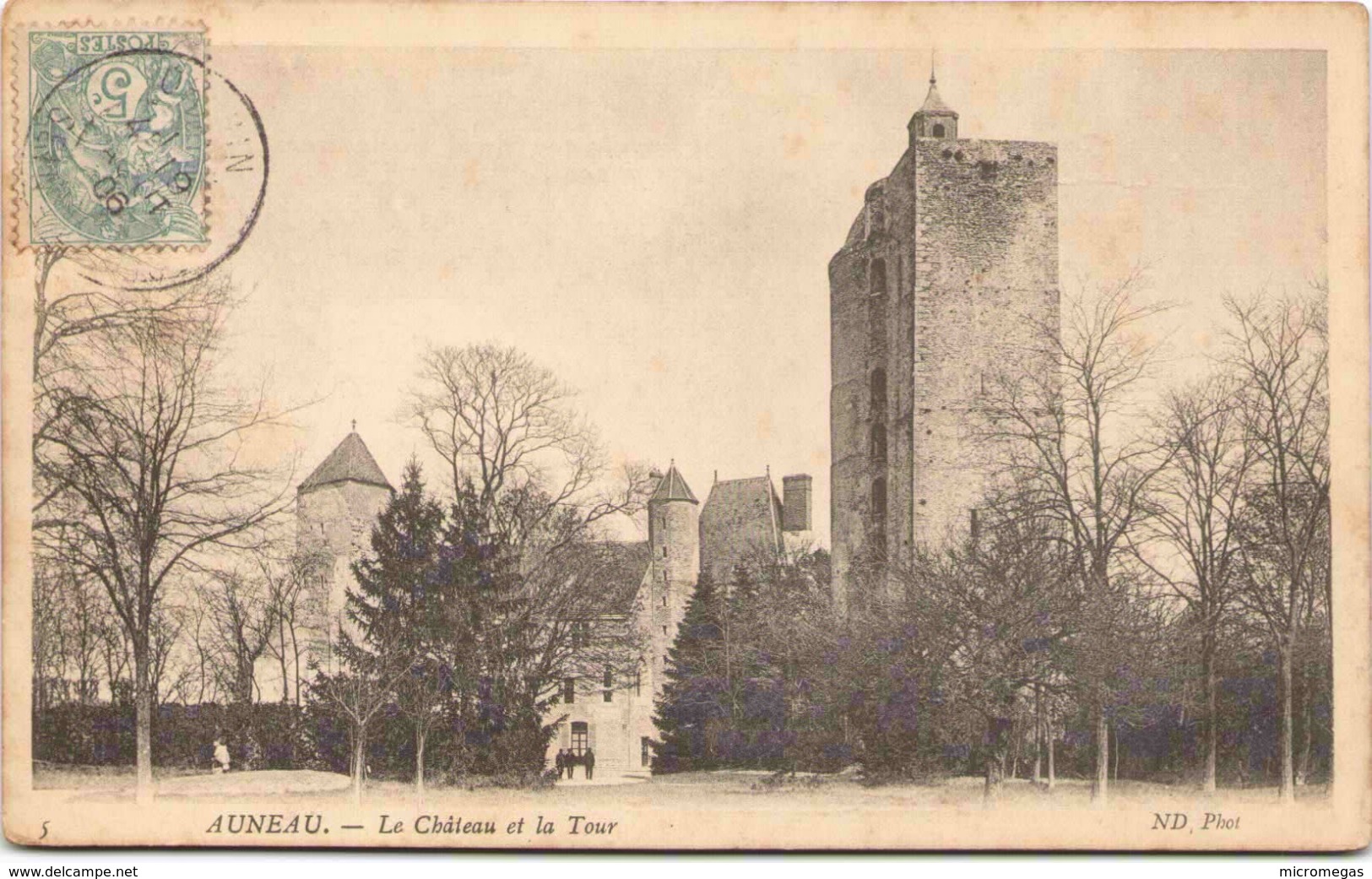 AUNEAU - Le Château Et La Tour - Auneau