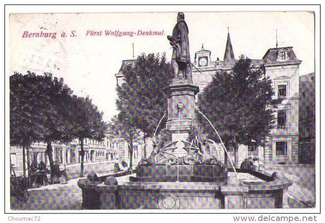(Saxe-Anhalt) 002, Bernburg A. S., Fûrst Wolfgang-Denkmal - Bernburg (Saale)