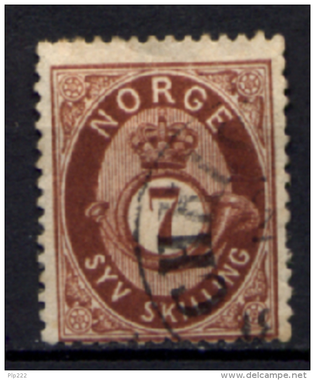 Norvegia 1872 Unif.21 O/Used VF/F - Oblitérés