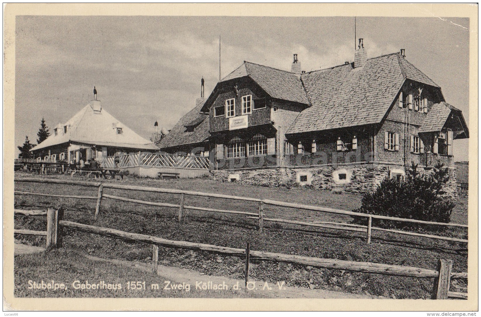 Stubalpe Gaberlhaus M. Zweig Koflach - Köflach