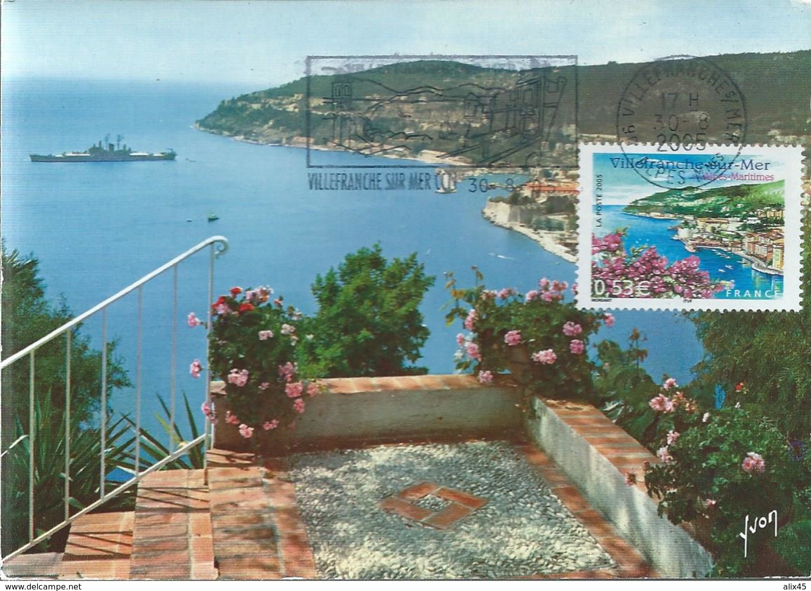 3802 - VILLEFRANCHE SUR MER - VUE DE LA RADE - 2000-2009