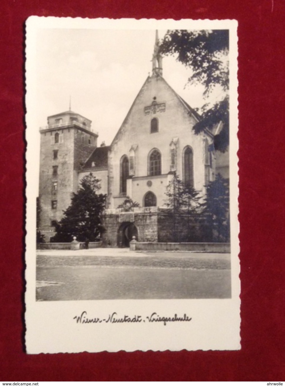 AK Wiener Neustadt Kriegsschule Ca. 1945 Echt-Foto-AK Österreich - Wiener Neustadt