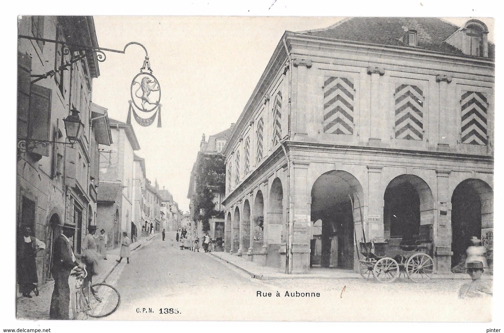 SUISSE - Rue à AUBONNE - Aubonne