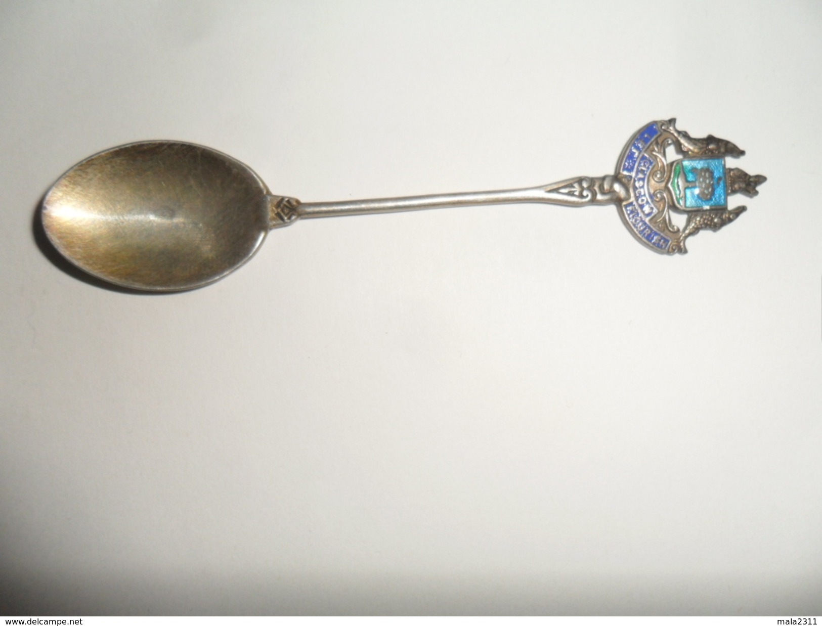 ANCIENNE CUILLERE DE COLLECTION EN ARGENT  /   GLASCOW - Spoons