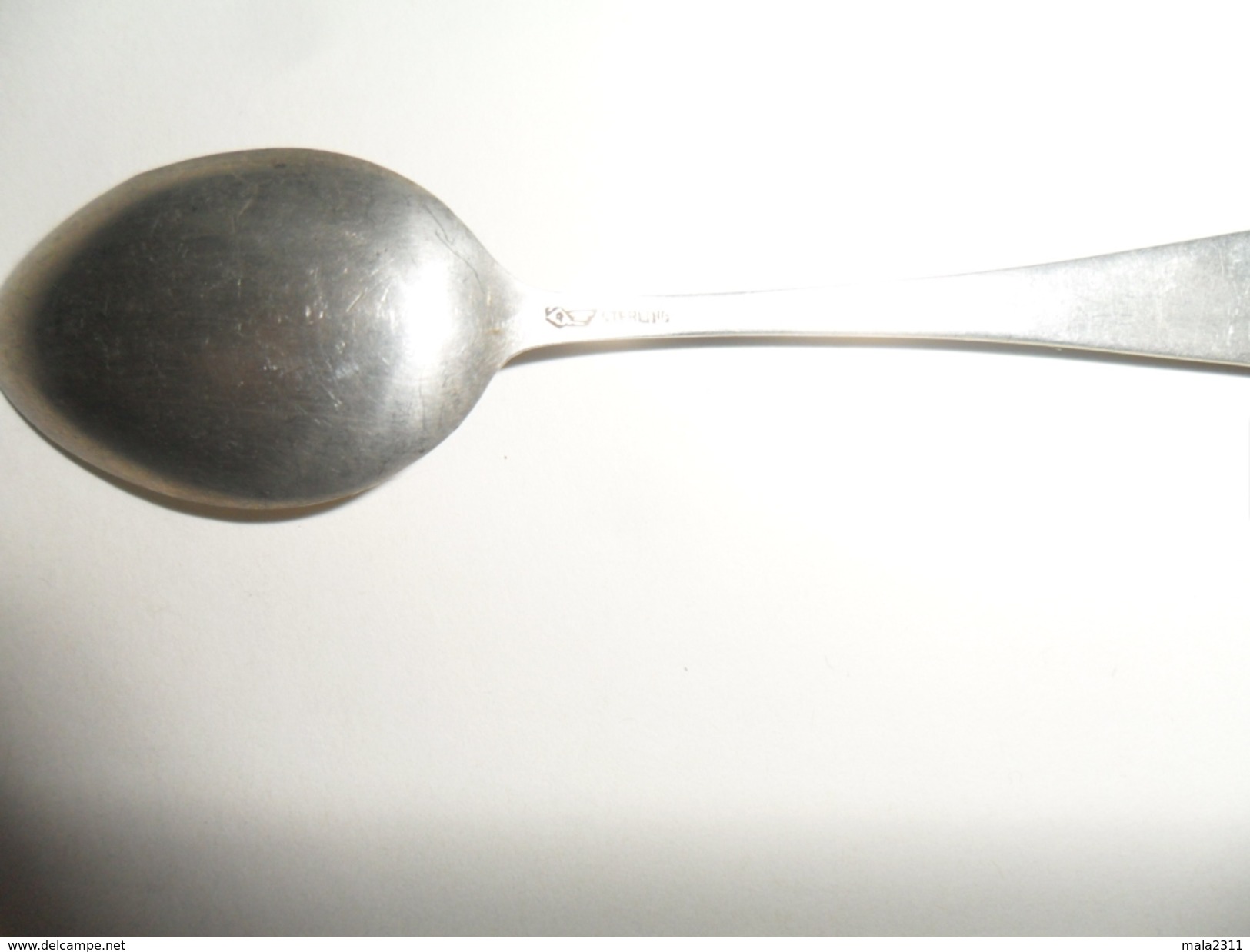 ANCIENNE CUILLERE DE COLLECTION EN ARGENT  /   NEW ORLEANS - Spoons