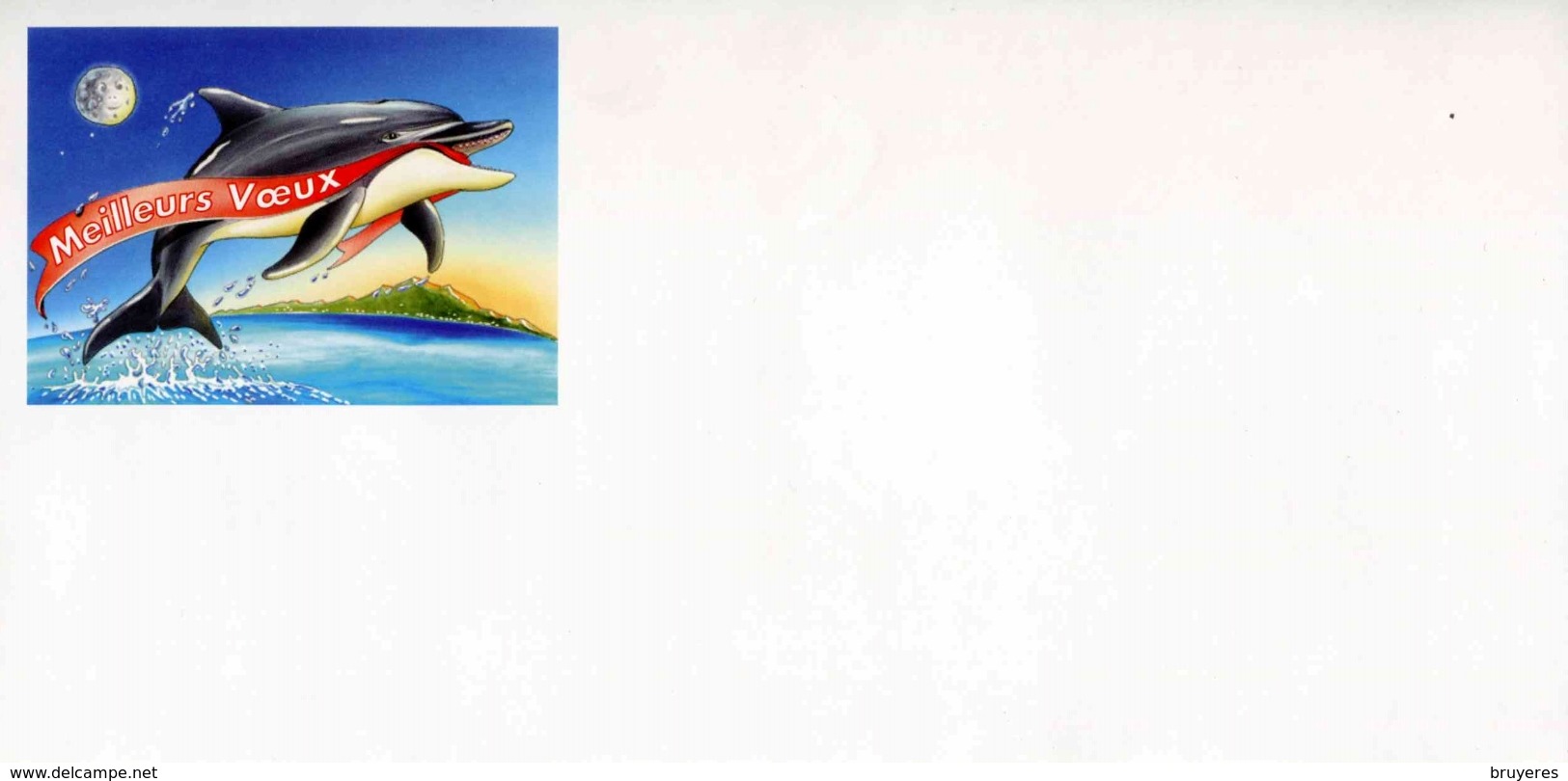 Entier Postal De 1997 Sur Enveloppe Avec Timbre Et  Illust. "Meilleurs Voeux" Et Carte De Correspondance Assortie - Enteros Postales