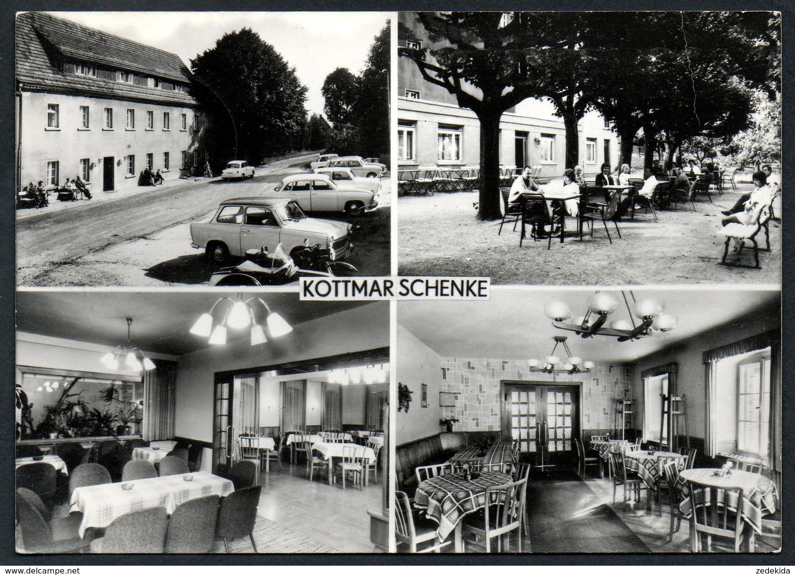 9220 - Alte MBK Ansichtskarte - Walddorf Kr. Löbau - Kottmarschenke Gaststätte Ferienheim - Gel 1972 - Borsch - Loebau