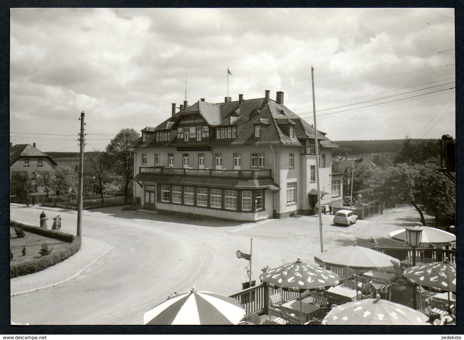 9234 - Alte Foto Ansichtskarte - Hartha - FDGB Heim Forsthaus - Hanich - DDR 1962 - N. Gel TOP - Hartha