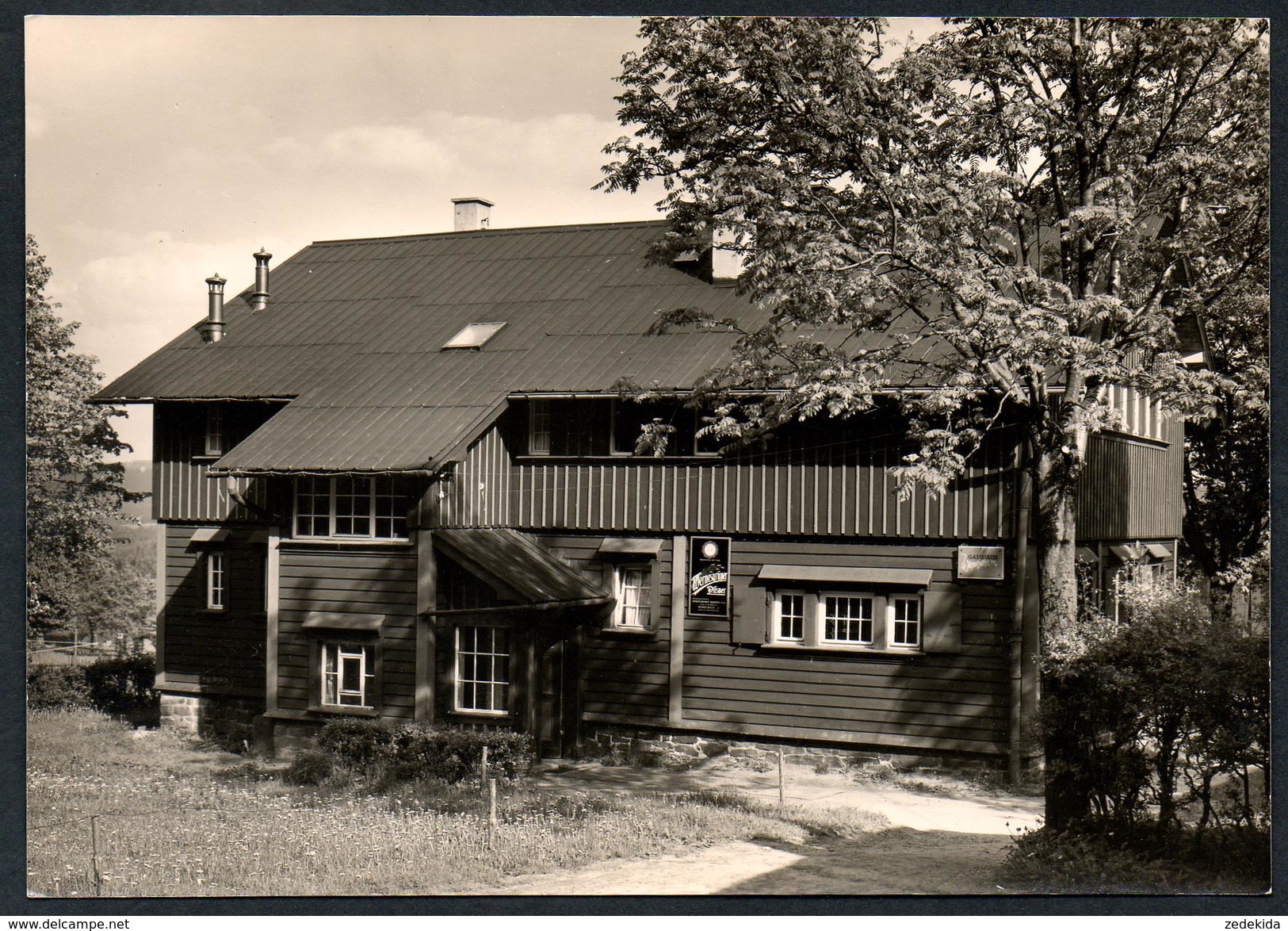 9235 - Alte Foto Ansichtskarte - Johanngeorgenstadt - Gaststätte Wanderheim Oberjugel - N. Gel TOP - Görg - Johanngeorgenstadt