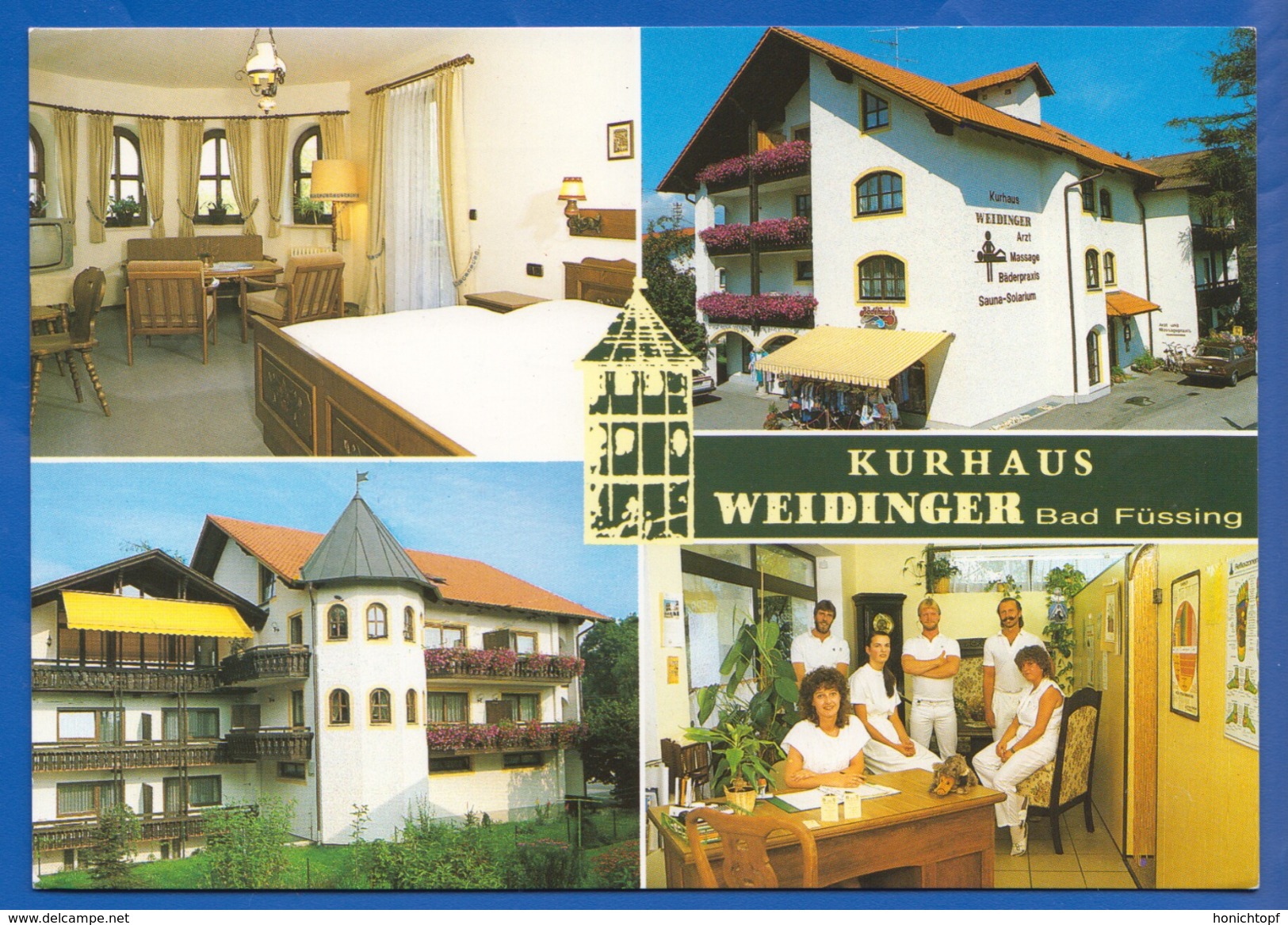 Deutschland; Bad Füssing; Multibildkarte Kurhaus Weidinger - Bad Fuessing