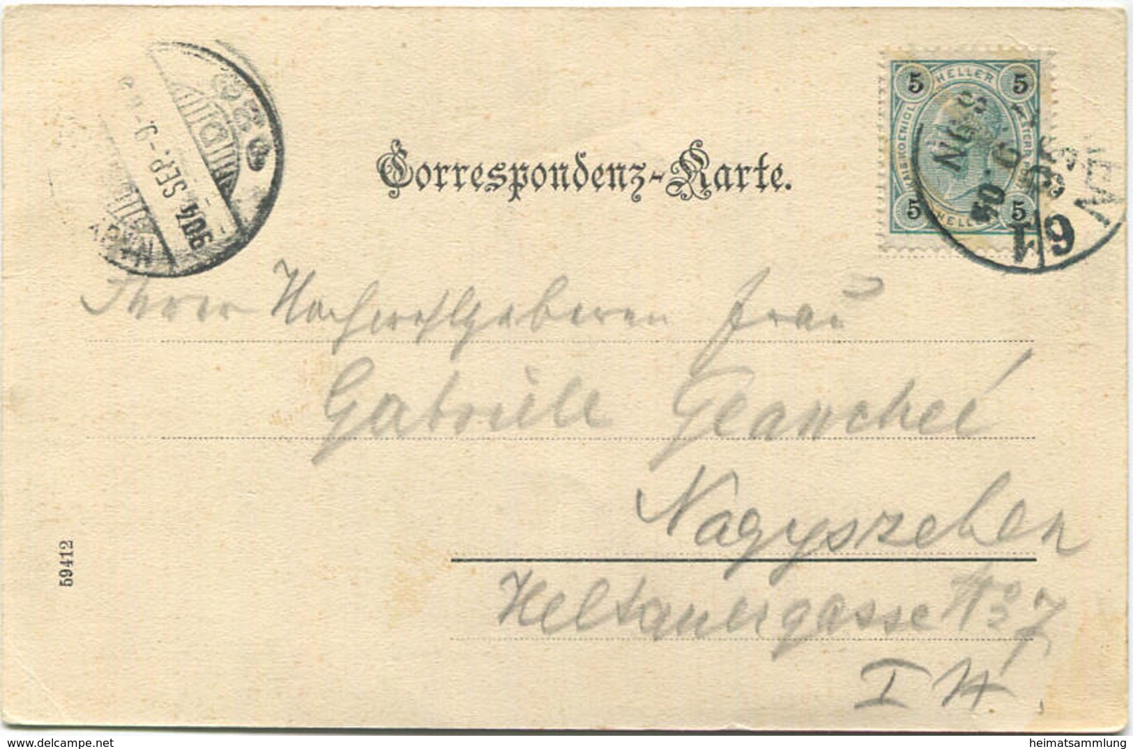 Korneuburg - K. K. Kreisgericht Und Rathaus - Verlag Sperling Wien III - Gel. 1904 - Korneuburg