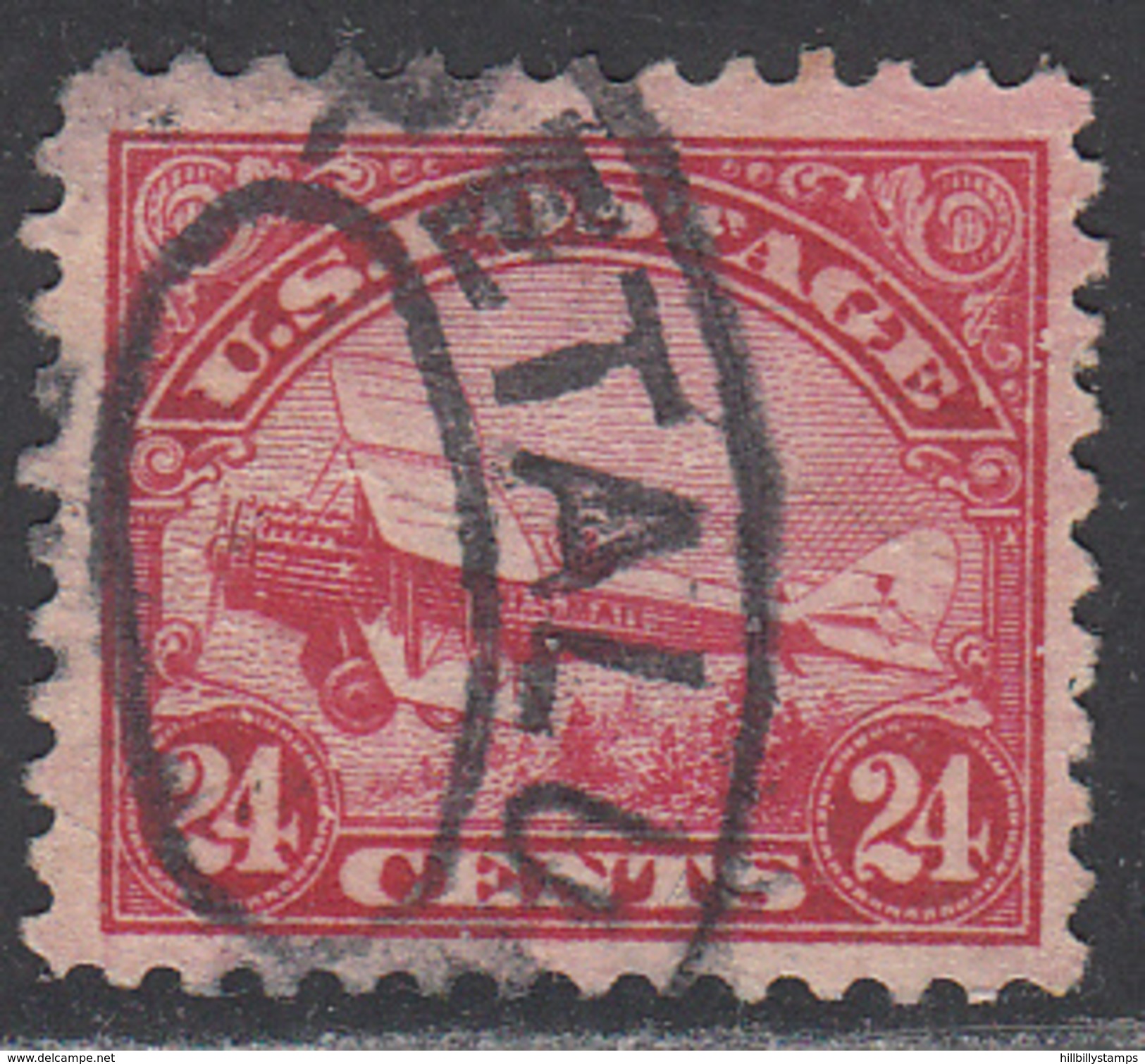 UNITED STATES    SCOTT NO. C6    USED      YEAR  1923 - Gebraucht