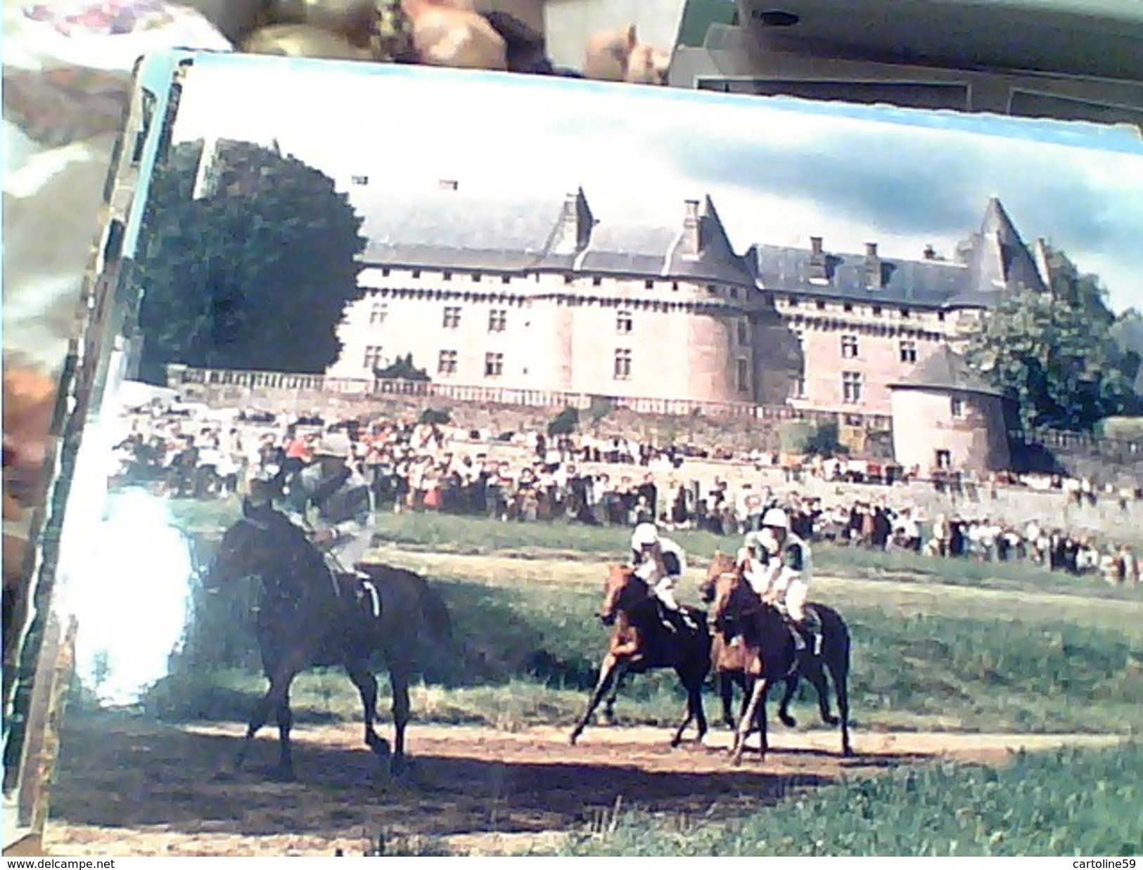 7 CARD FRANCE POMPADOUR HIPPODROME E CLEB  N1975 FX10307 - Arnac Pompadour